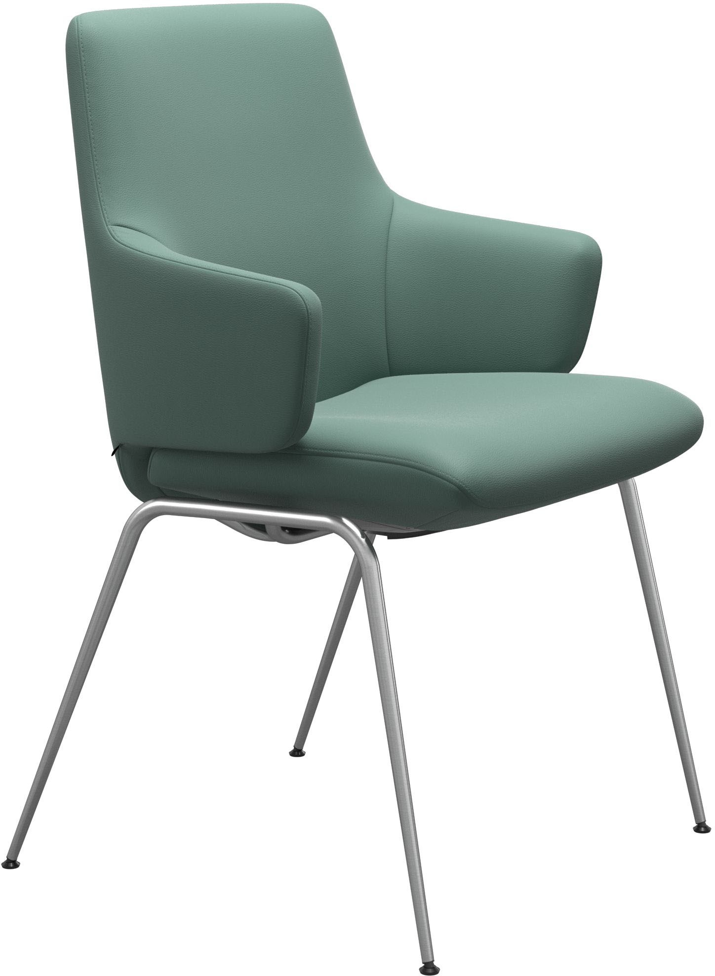 Stressless® Polsterstuhl »Laurel«, Leder PALOMA, Low Back mit Armlehne, Größe L, mit Beinen aus Stahl in Chrom glänzend