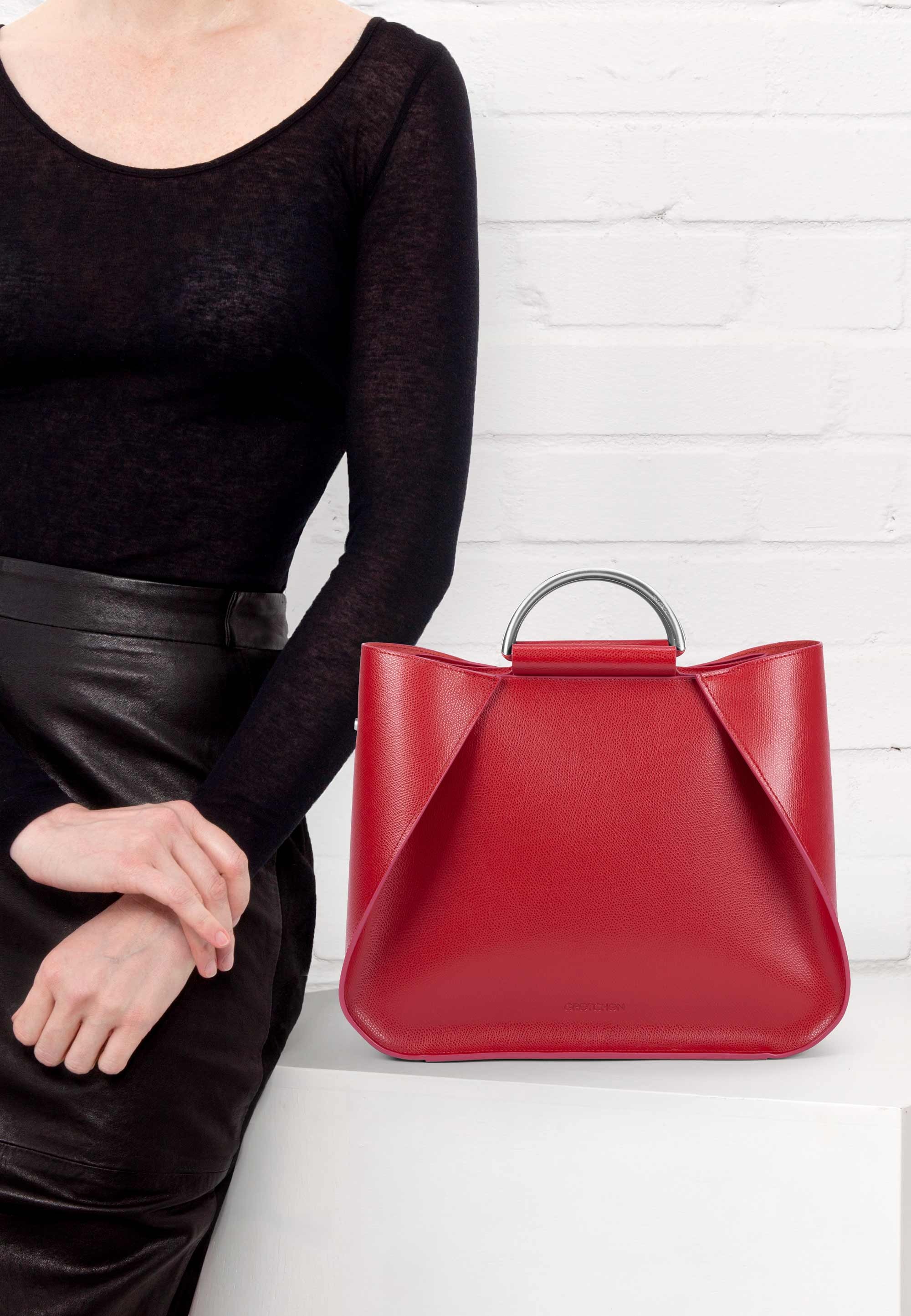 GRETCHEN Henkeltasche »Erica Tote« aus italienischem Rindsleder