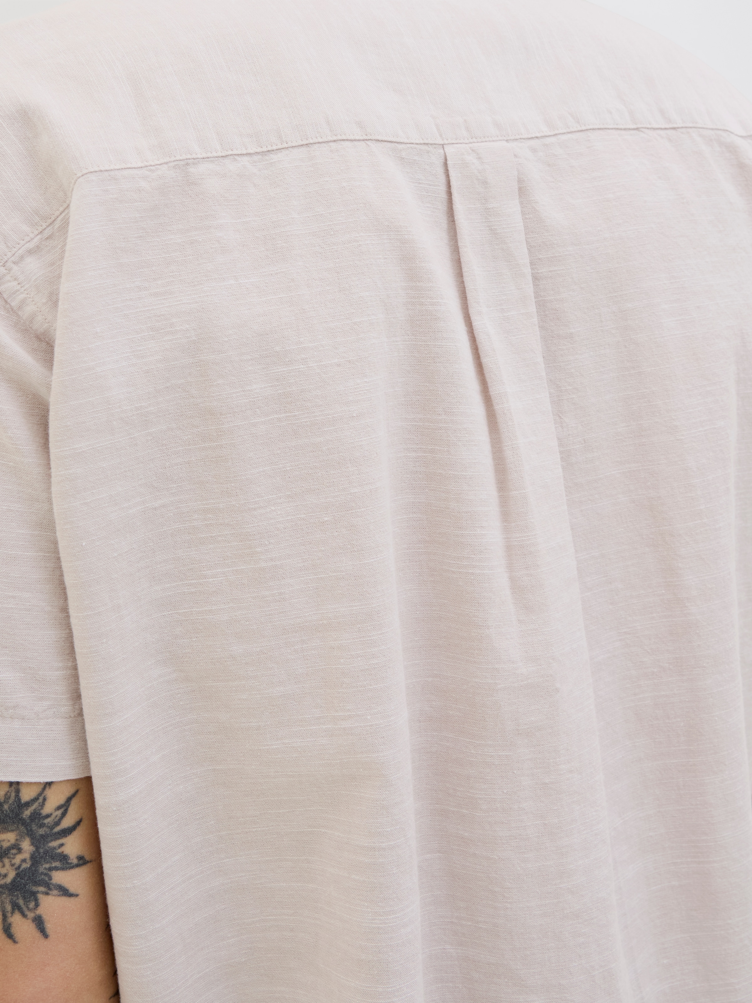 Jack & Jones Kurzarmhemd »JJESUMMER BAND SHIRT SS SN«, mit Bandkragen