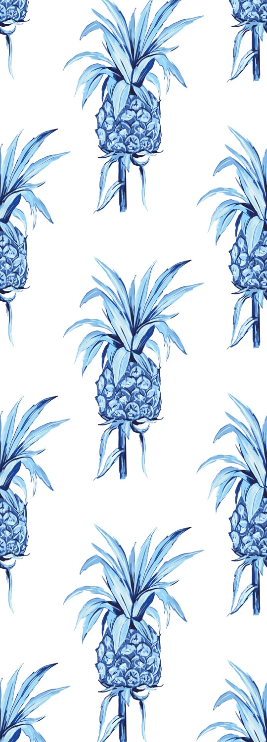 queence Vinyltapete "Judith" bedruckt tropisch glatt 90x250cm, selbstklebend, kinderleichte Anbringung, Sticker