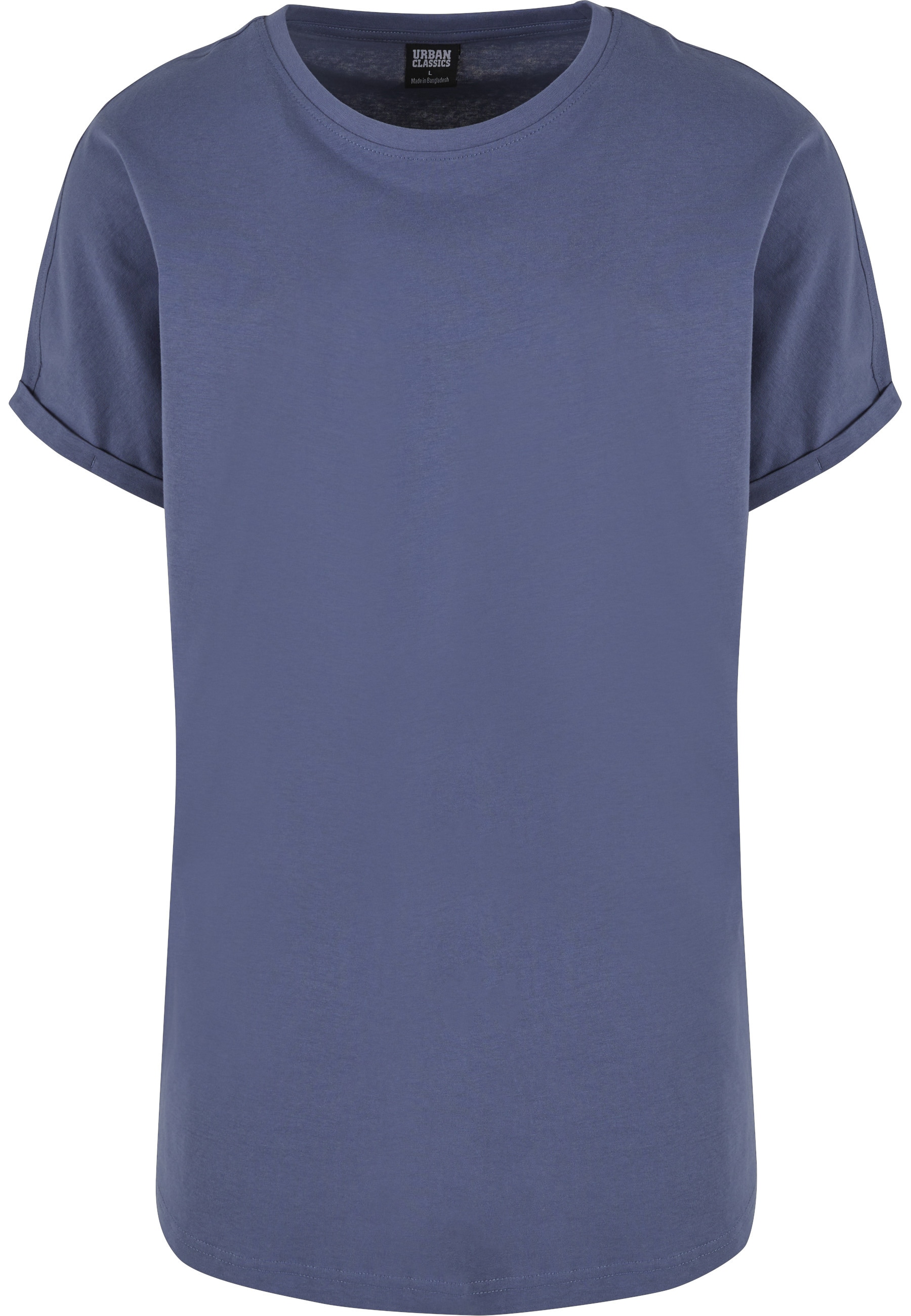 URBAN CLASSICS T-Shirt "Urban Classics Herren Long Shaped Turnup Tee" 1 Stk.
