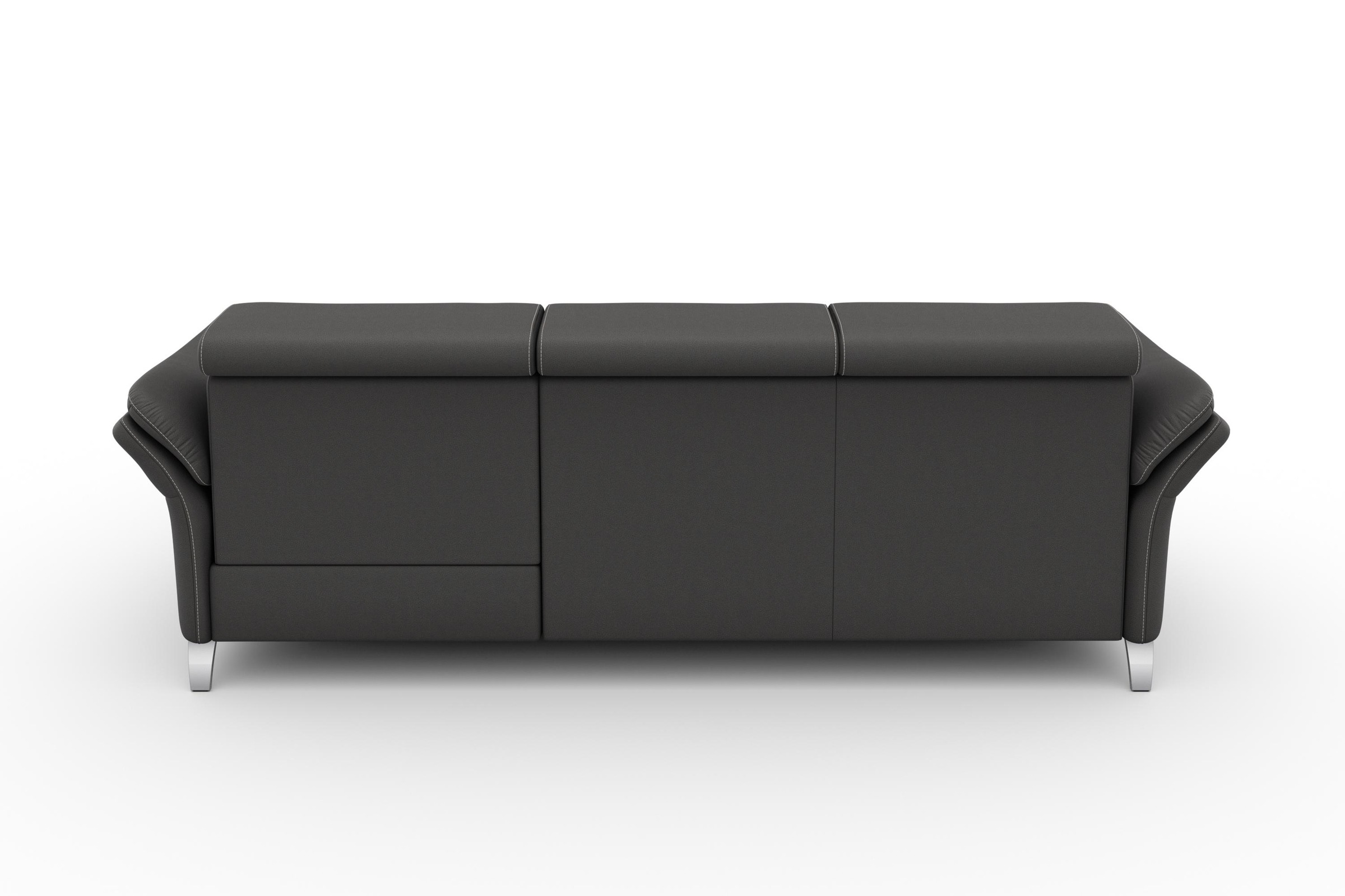 sit&more Ecksofa »Vincenzo L-Form«, inklusive Kopfteilverstellung, wahlweise mit Bettfunktion, Bettkasten