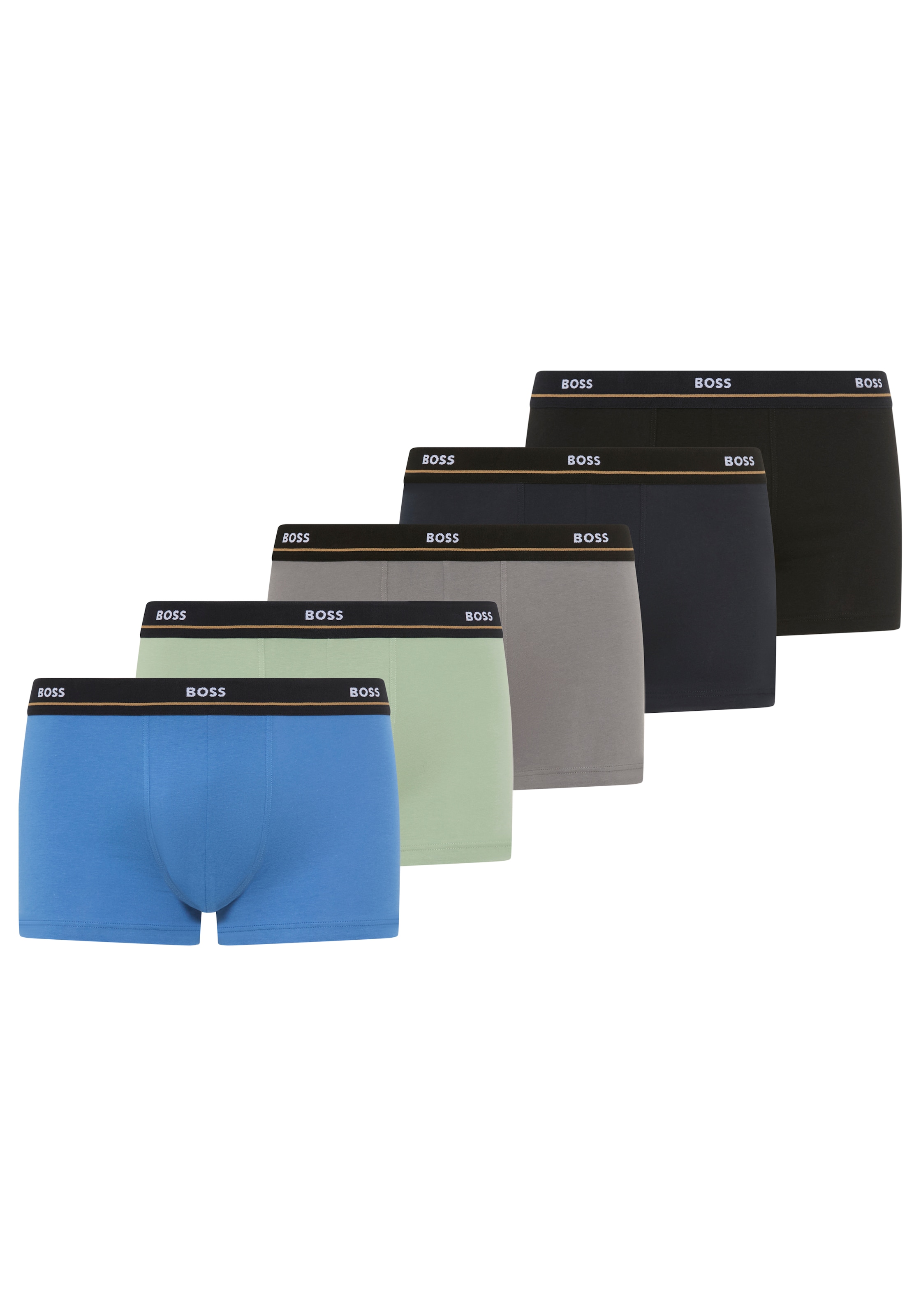 BOSS Trunk »Trunk 5P Essential« Packung, 5er, 5 Stk. mit elastischem Bund
