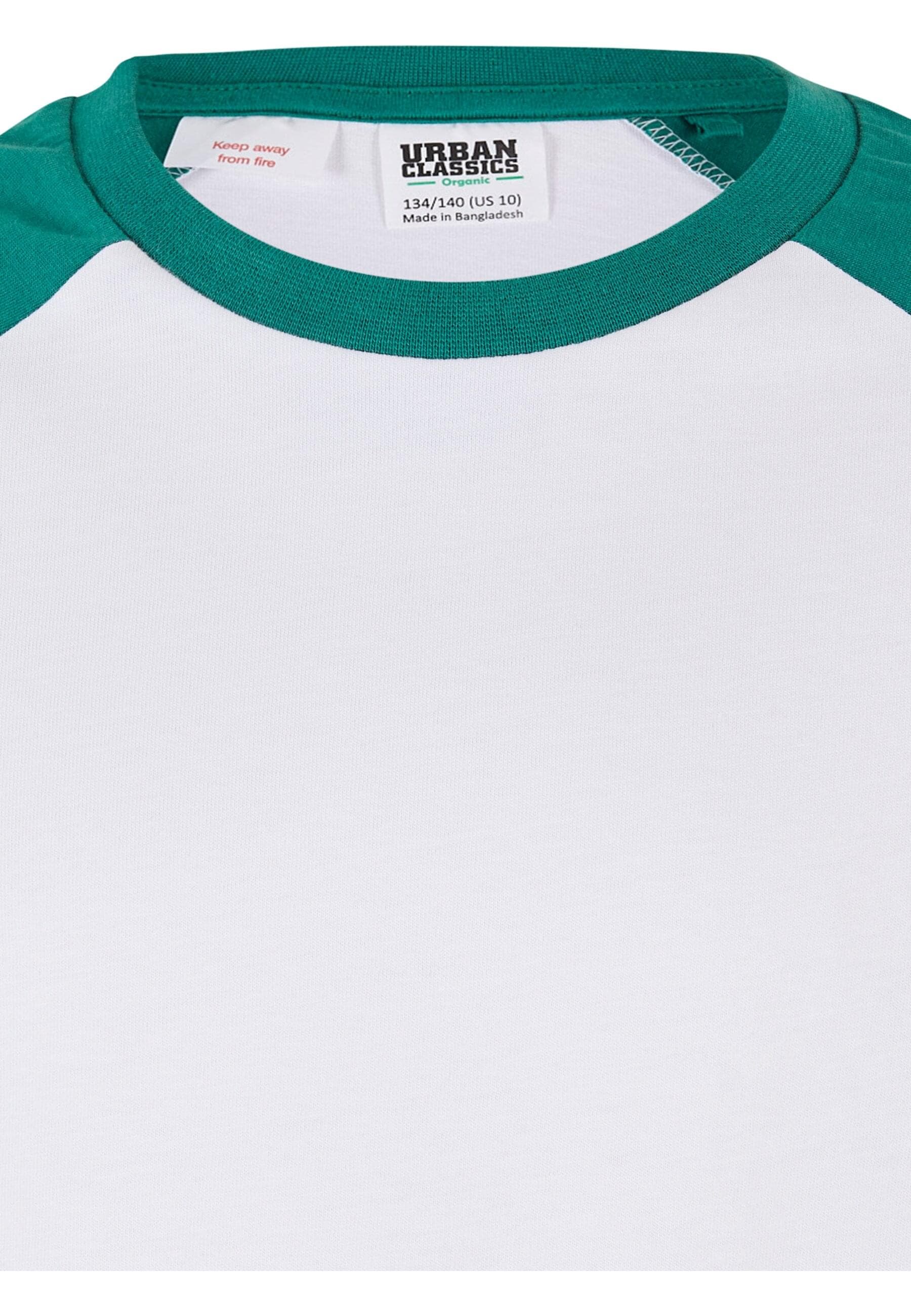 URBAN CLASSICS Longsleeve »Urban Classics Boys Organic Oversized Raglan Longsleeve 2-Pack«, (1 tlg.)