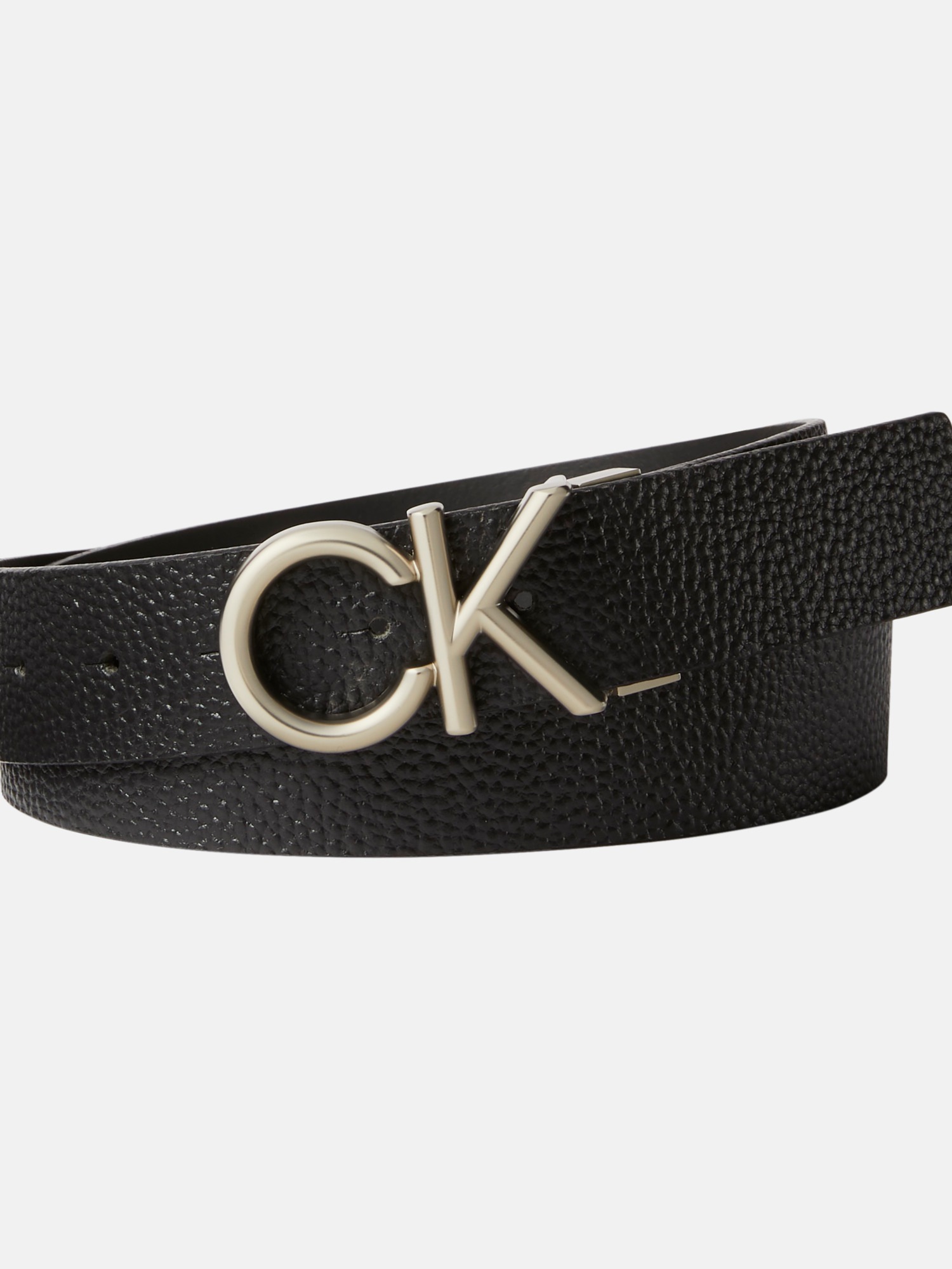Calvin Klein Ledergürtel "CK HALLMARK LOGO 35MM ADJ" günstig online kaufen