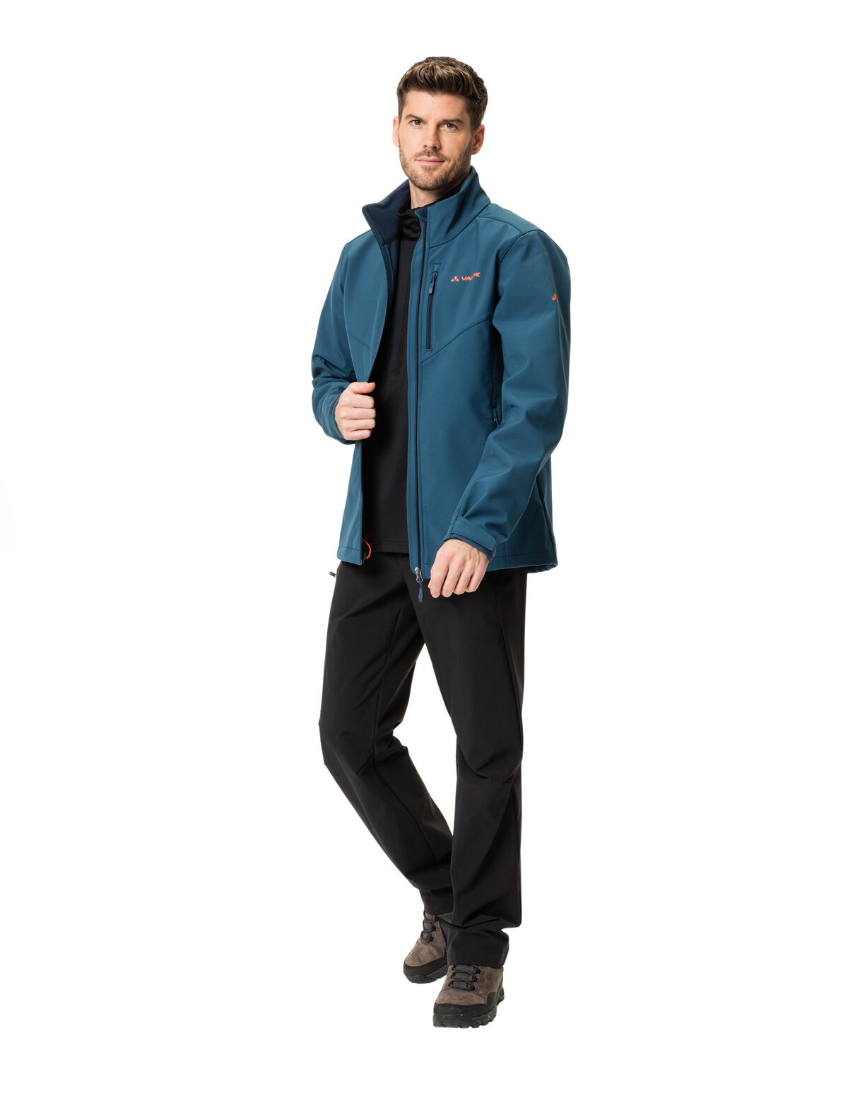 VAUDE Softshelljacke »MEN'S CYCLONE JACKET VI«, (1 St.), Winddicht