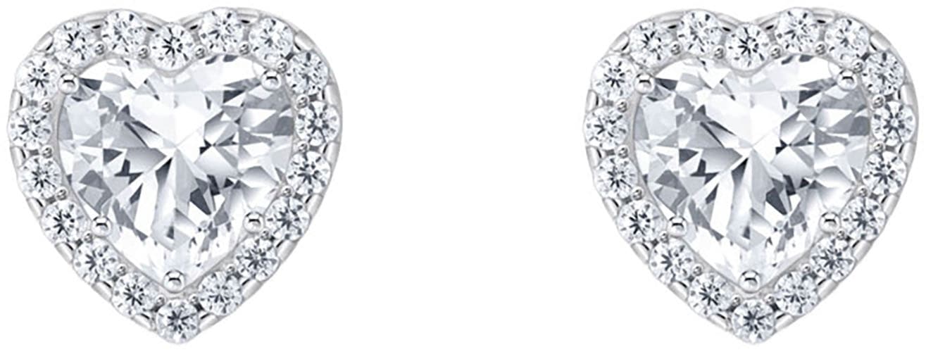 THOMAS SABO Paar Ohrstecker »Schmuck Silber 925 Ohrringe Halo in Herzform, H2305-051-14«, mit Zirkonia (synth.)