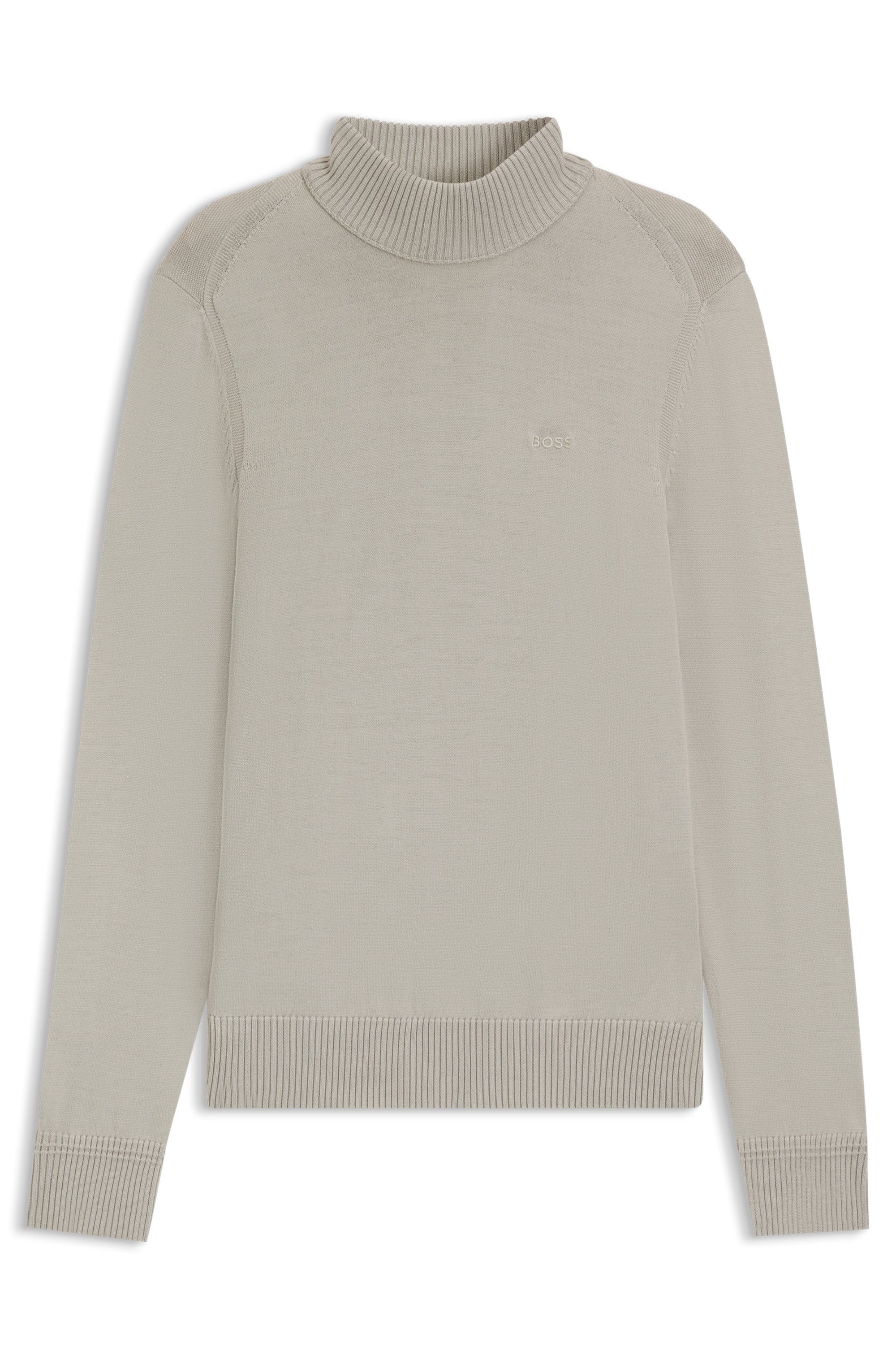 BOSS ORANGE Strickpullover »Avac«, mit gesticktem BOSS Logo