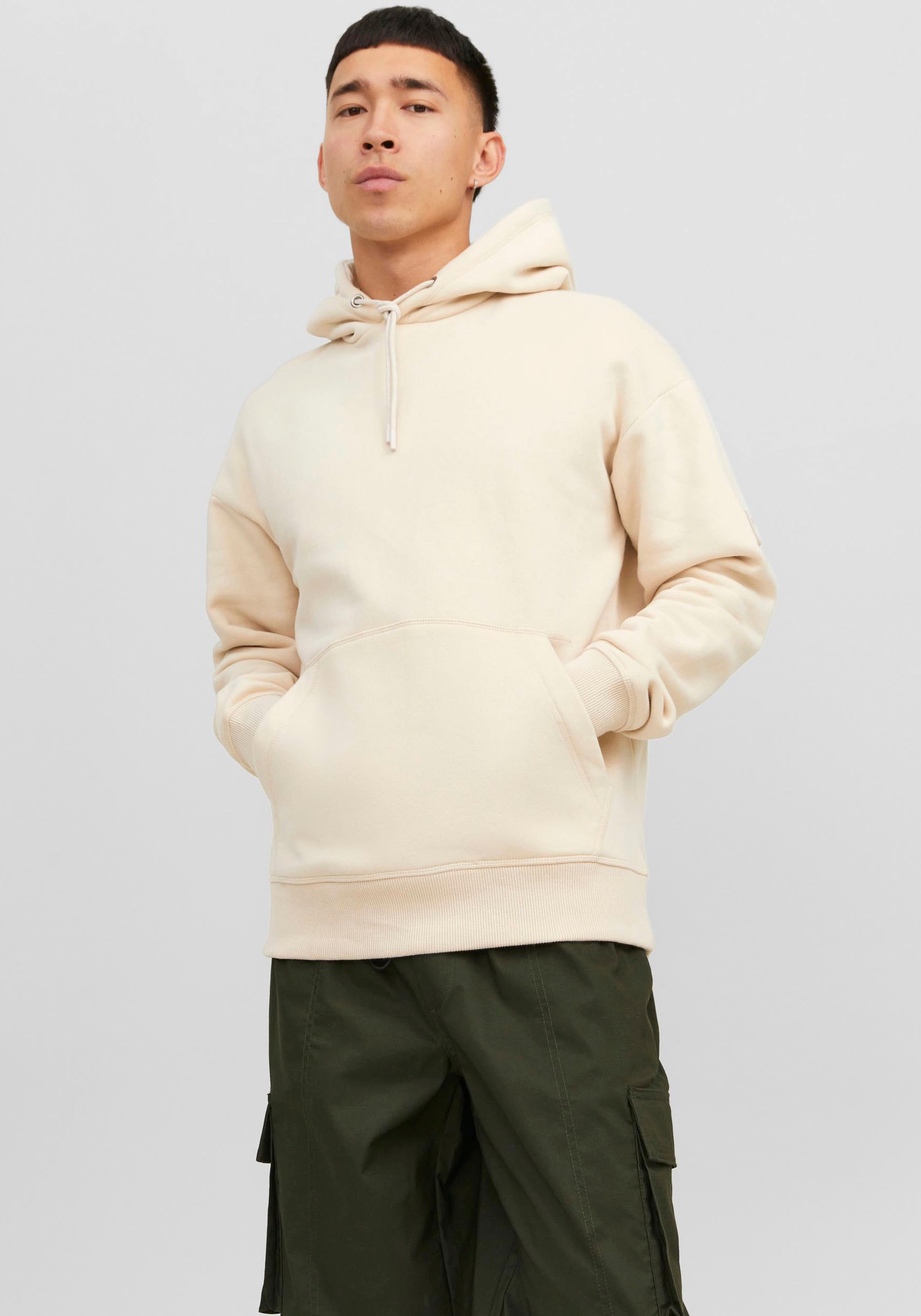 Jack & Jones Kapuzensweatshirt "JCOCLASSIC TWILL SWEAT HOOD NOOS"