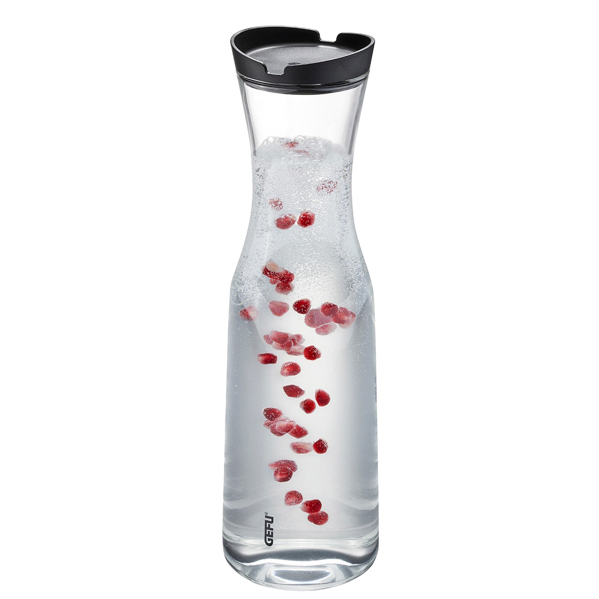 GEFU Karaffe "SMARTLINE" mundgeblasenes Borosilikatglas, aromasicherer Deck günstig online kaufen