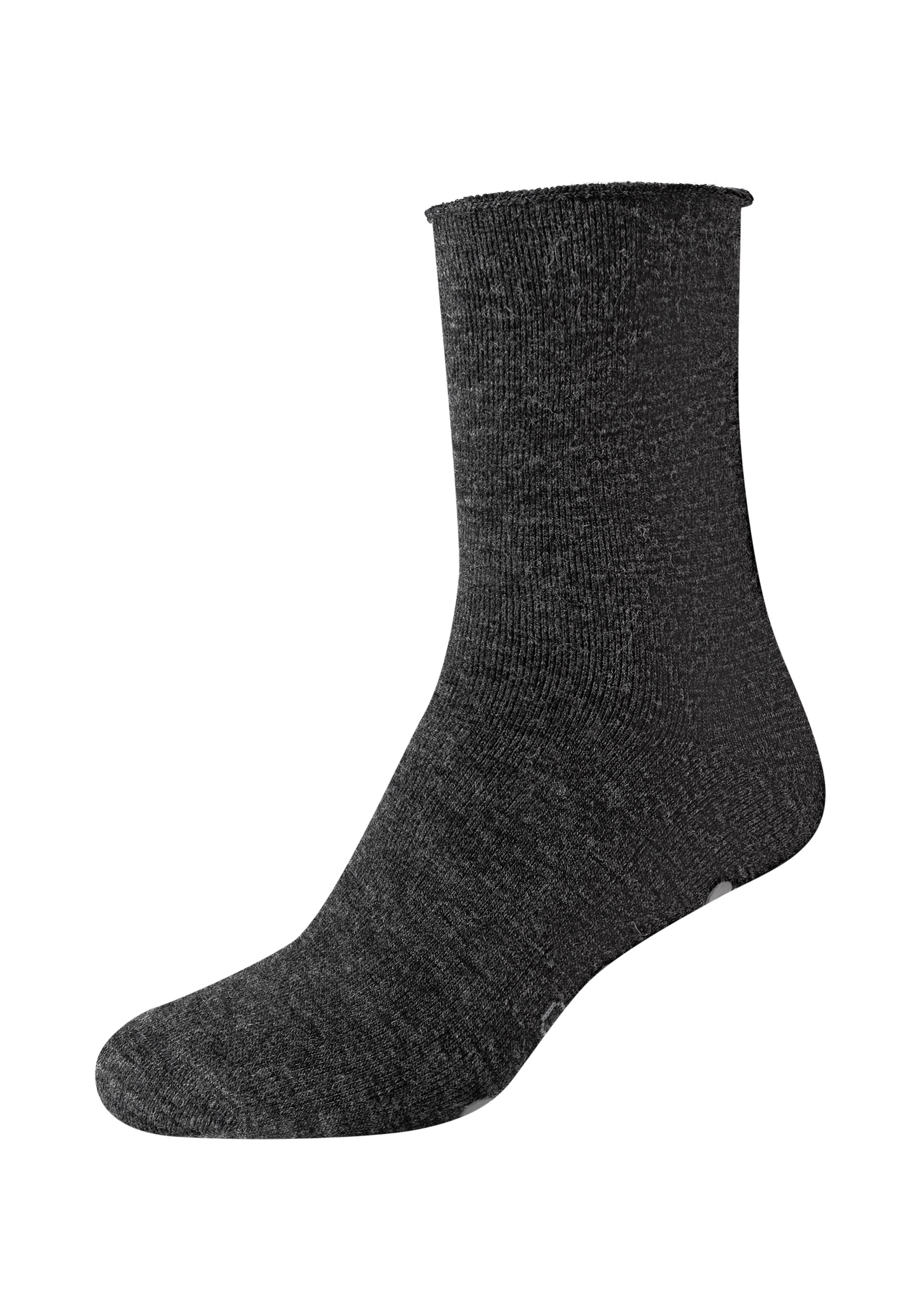 Camano ABS-Socken »warm & cozy« 2 Stk. tlg. mit Anti-Rutsch Noppen
