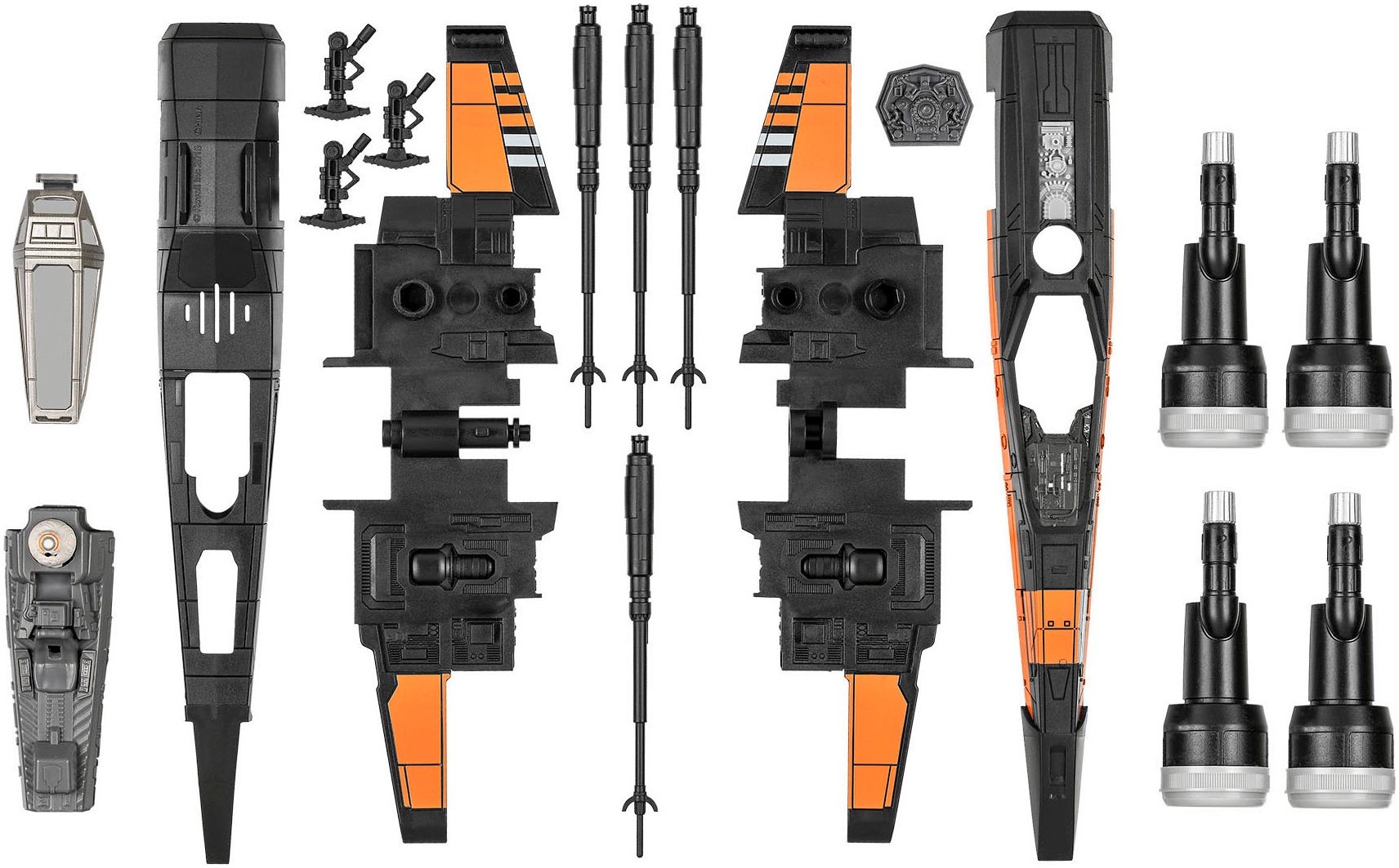 Revell® Modellbausatz »Build&Play, Star Wars Poe's X-Wing Fighter«, mit Sound