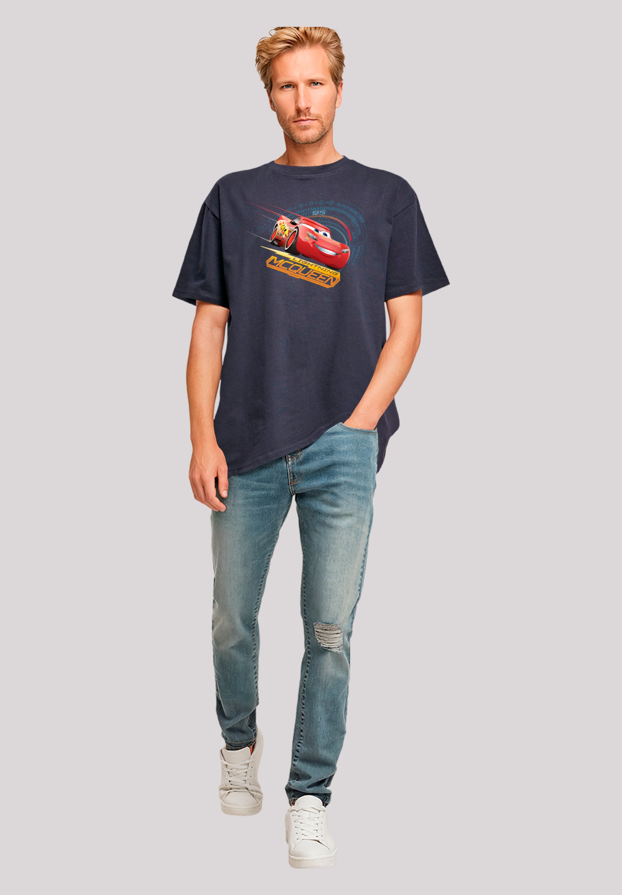 F4NT4STIC T-Shirt »Cars Lightning McQueen«, Premium Qualität