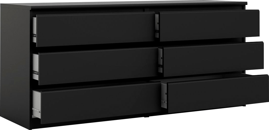 INOSIGN Kommode »Naia, Aufbewahrung, Schubladenschrank, Sideboard,«, Sideboard mit 6 Schubladen, Breite 153 cm, Höhe 70 cm