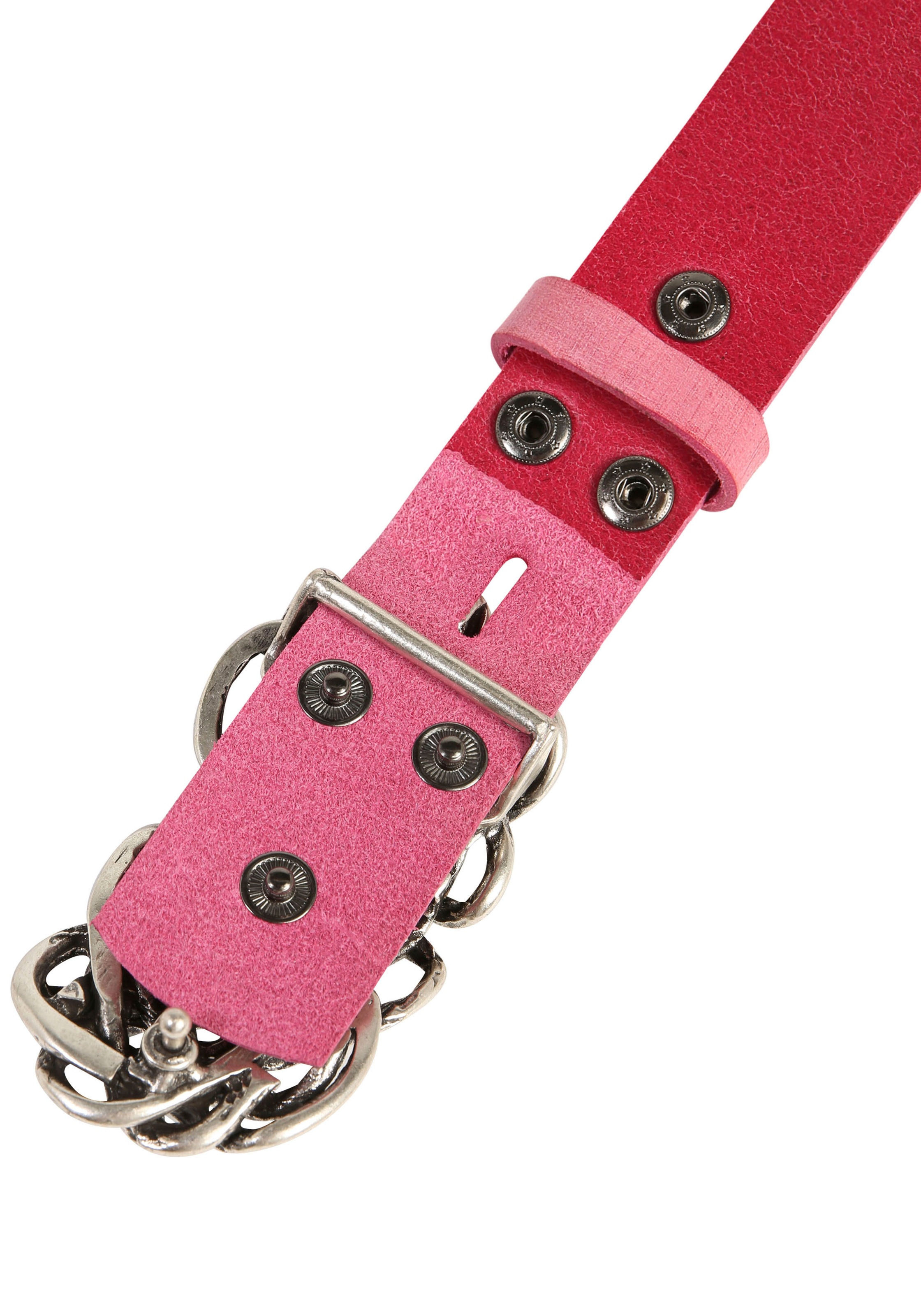 Thumbnail - Rettungsring Gürtel Ledergürtel mit austauschbarer Schließe "Strohknoten"