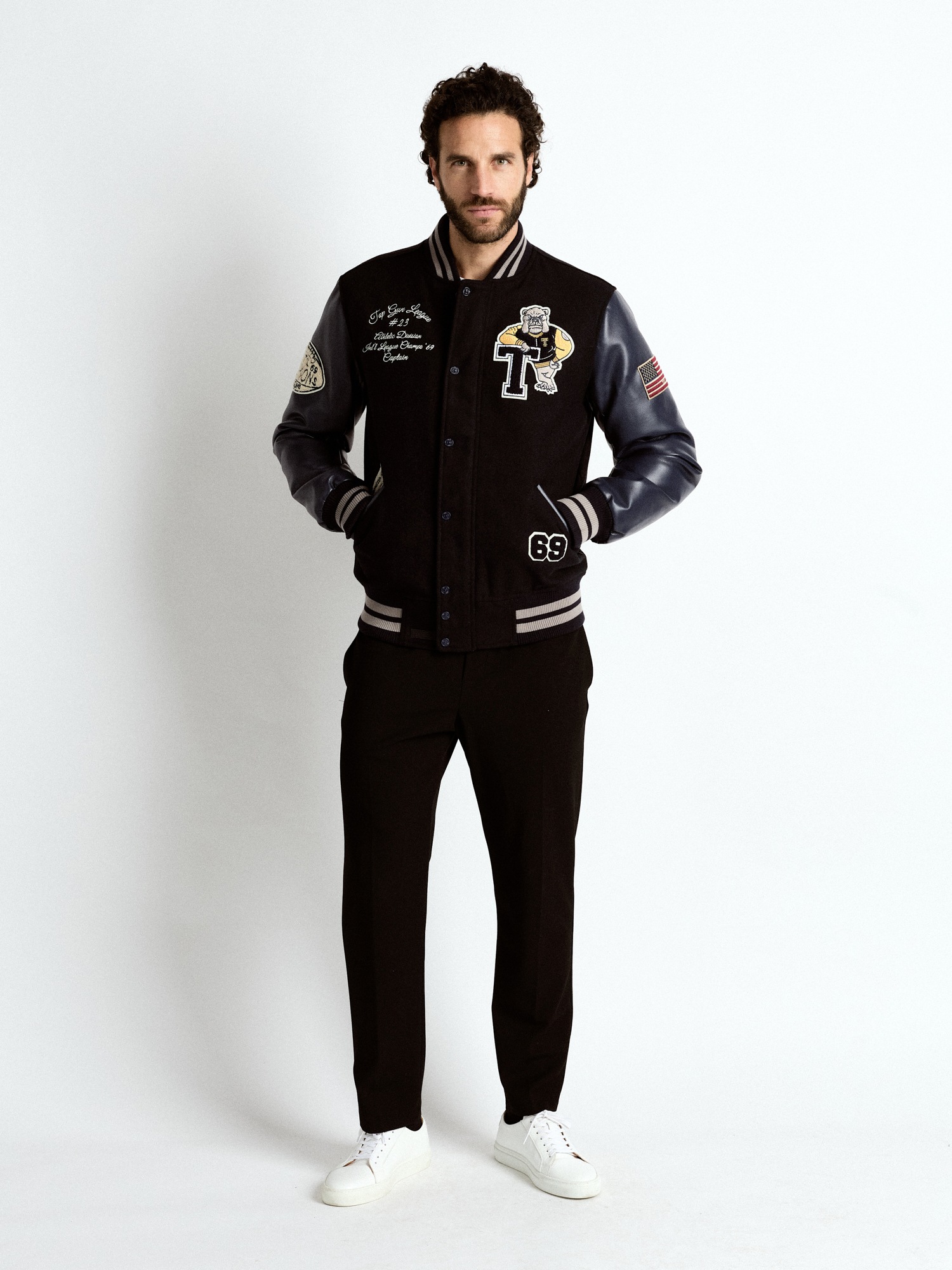 TOP GUN Collegejacke »TG25014«