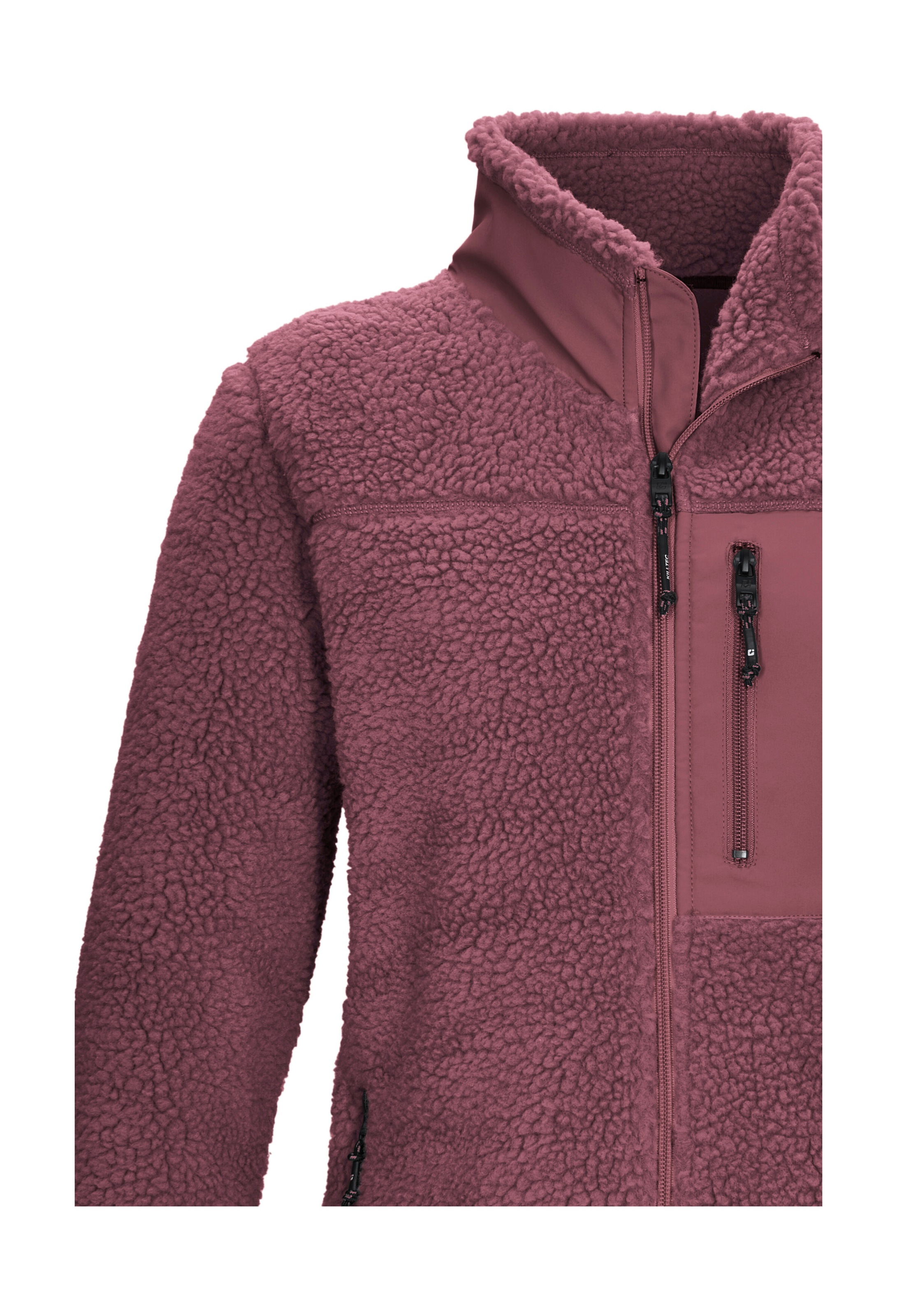 Killtec Fleecejacke »KOW 23 WMN FLC JCKT« Sherpa Fleecejacke, Zippertaschen, Kinnschutz, Midlayer
