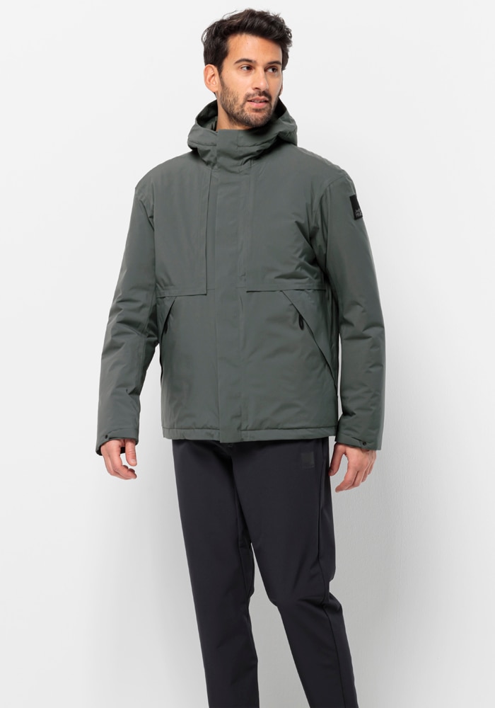 Jack Wolfskin Trekkingjacke "WANDERMOOD JKT M", mit Kapuze