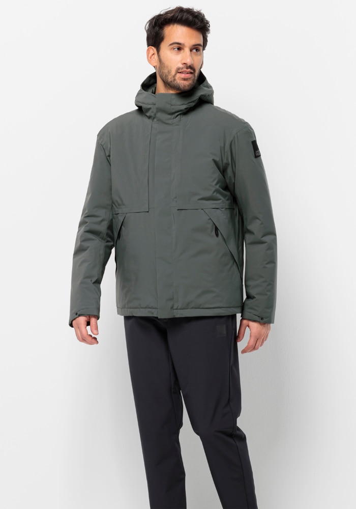 Jack Wolfskin Trekkingjacke "WANDERMOOD JKT M" mitKapuze günstig online kaufen