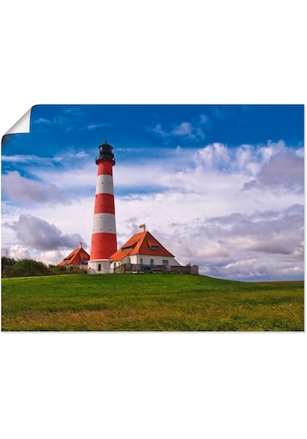 Artland Paveikslas »Leuchtturm Westerheversand...