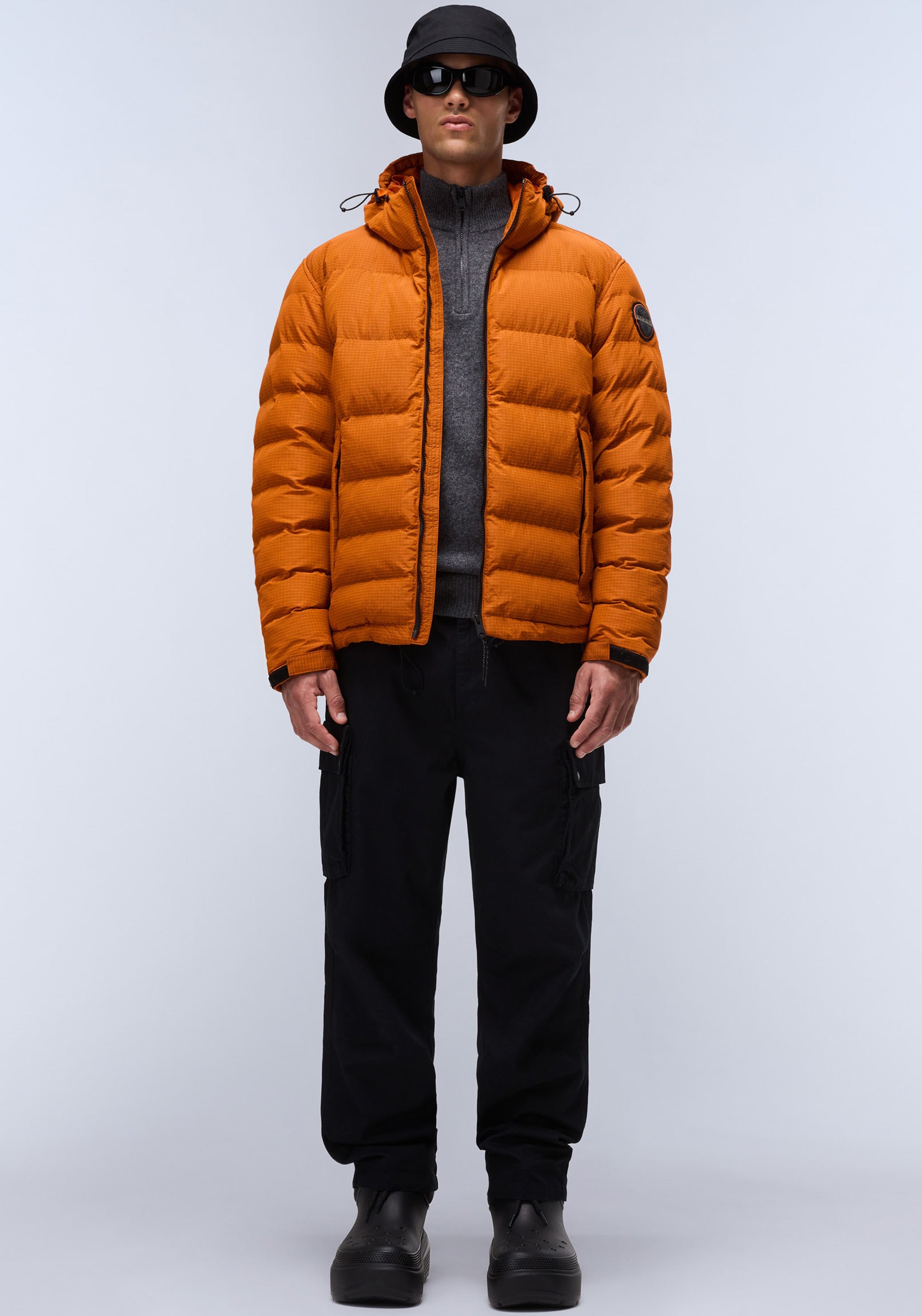 Napapijri Funktionsjacke »A-TEREZ« mit Kapuze Regular fit mit Kapuze mit Stehkragen