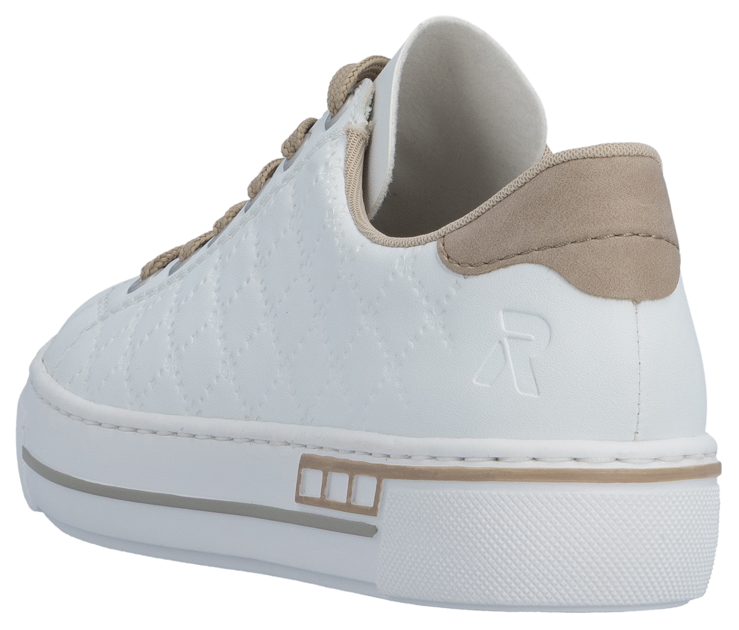 Thumbnail - Rieker Plateausneaker harmonischen Kontrastdetails, Freizeitschuh, Halbschuh, Schnürschuh