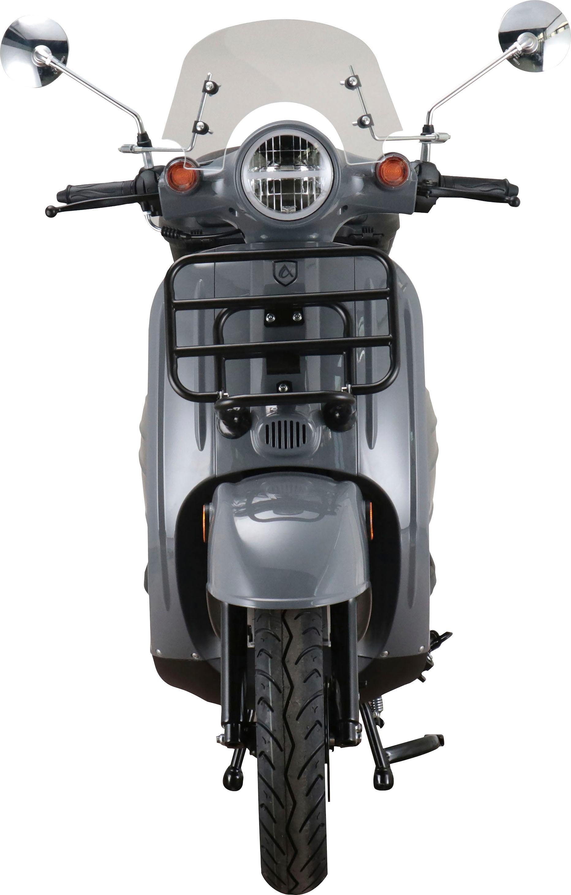 Alpha Motors Mofaroller »Adria«, 50 cm³, 25 km/h, Euro 5, 2,72 PS, (inkl. Windschild und Topcase), mit Lenkerschloss und Windschild