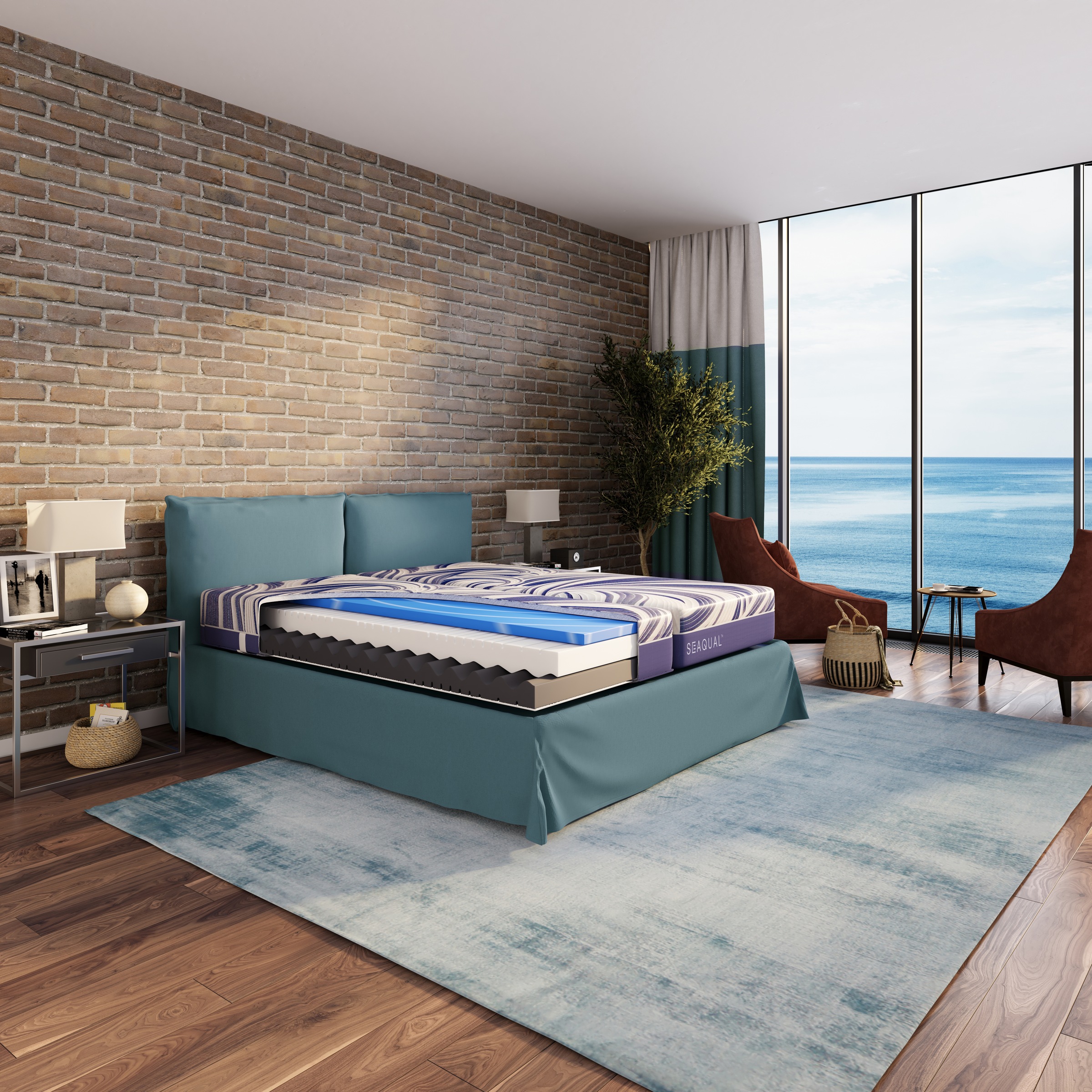 Hn8 Schlafsysteme Kaltschaummatratze "Ocean Clean KS" 21 cm hoch 1-tlg., 1 günstig online kaufen