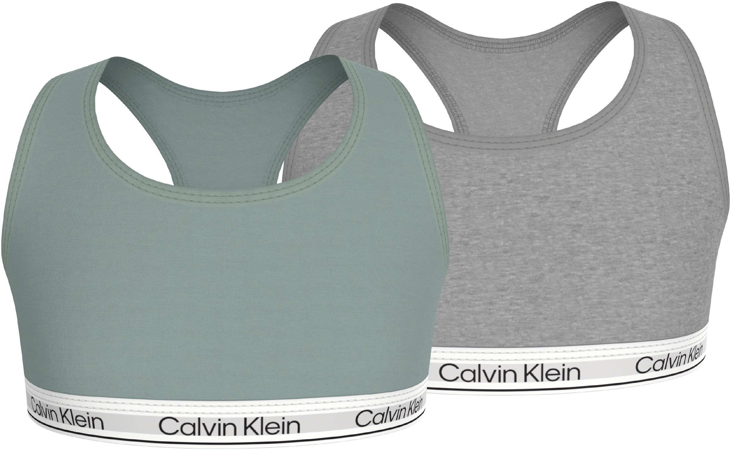 Calvin Klein Underwear Bralette »2PK BRALETTE«, für Kinder bis 16 Jahre, mit Racerback