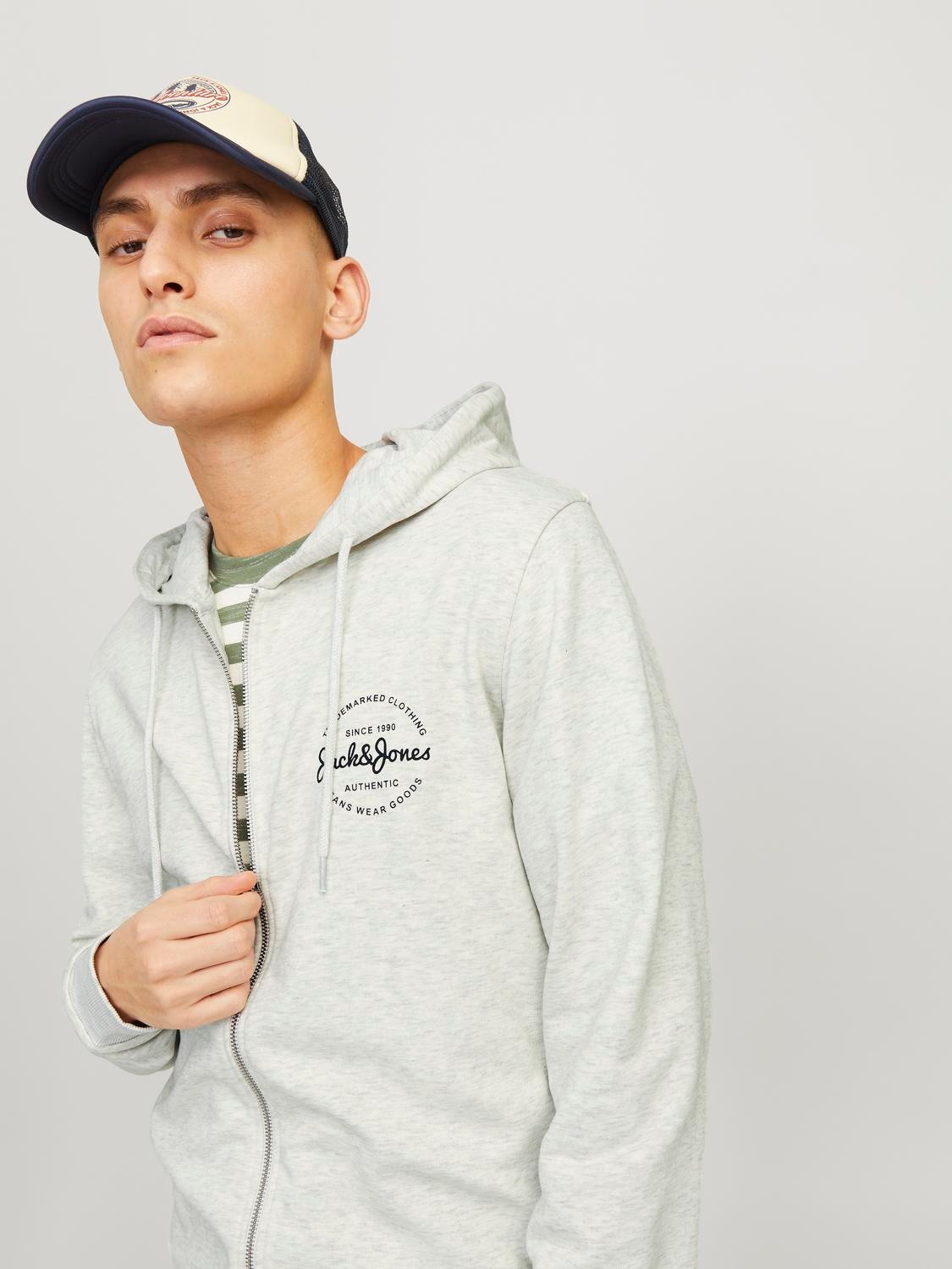 Jack & Jones Sweatjacke "JJFOREST SWEAT ZIP HOOD" günstig online kaufen