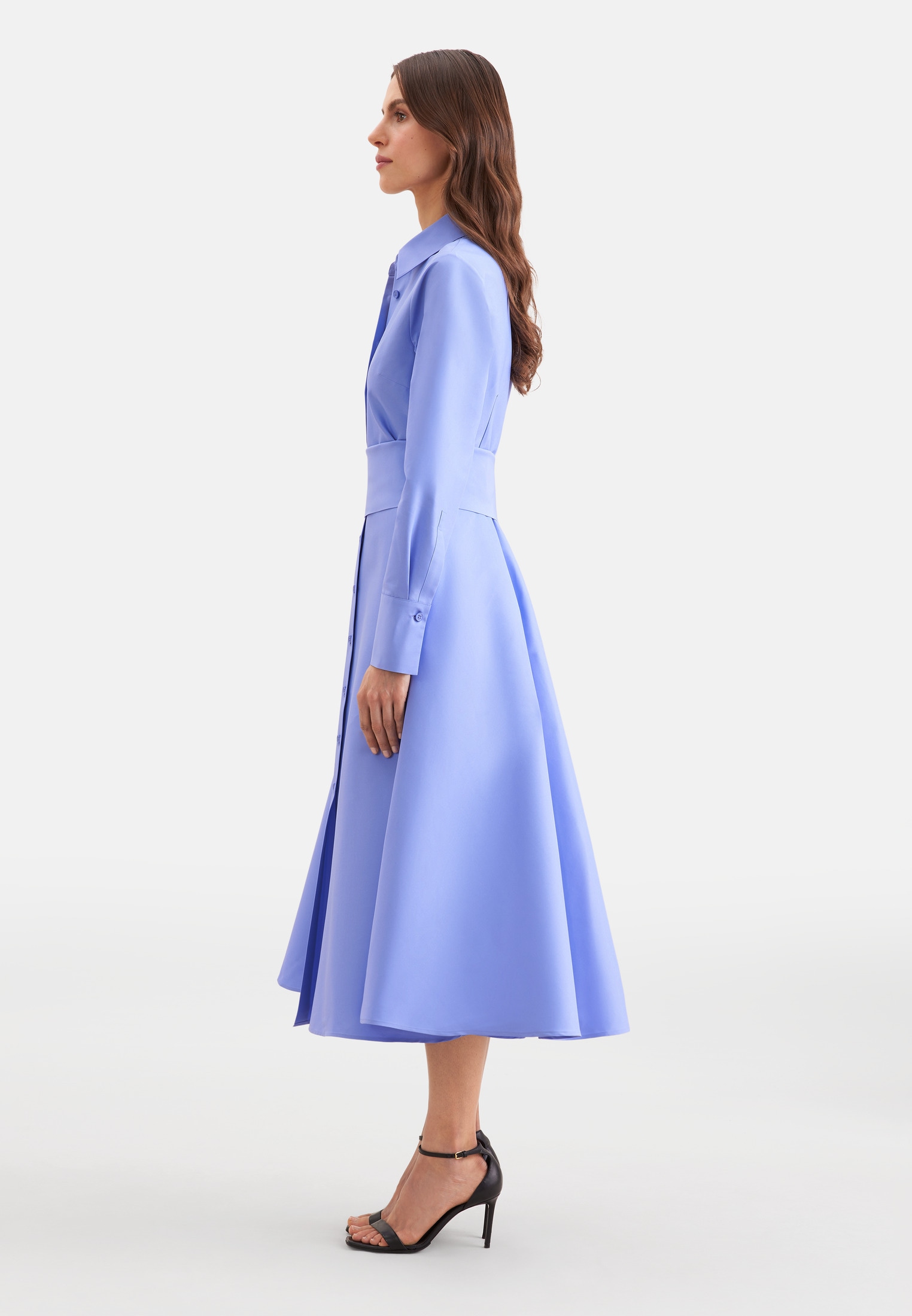 seidensticker Sommerkleid 1/1 Kragen Druck