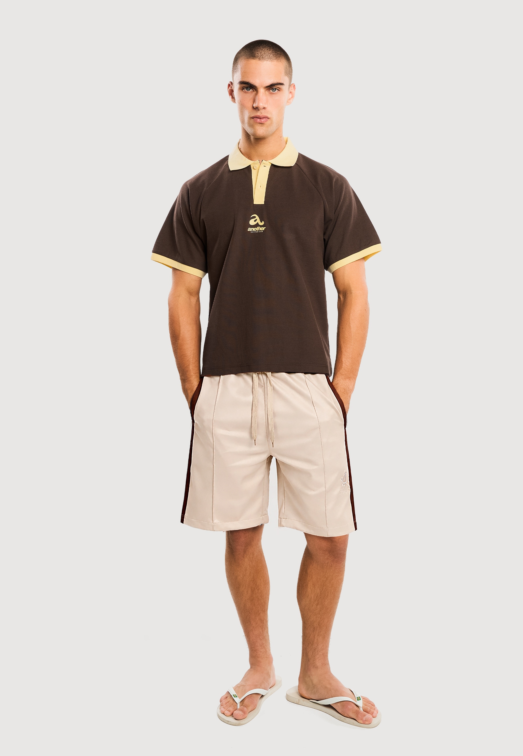 Another Cotton Lab Shorts »Another Cotton Lab Everyday Wide Fit Track Jorts«