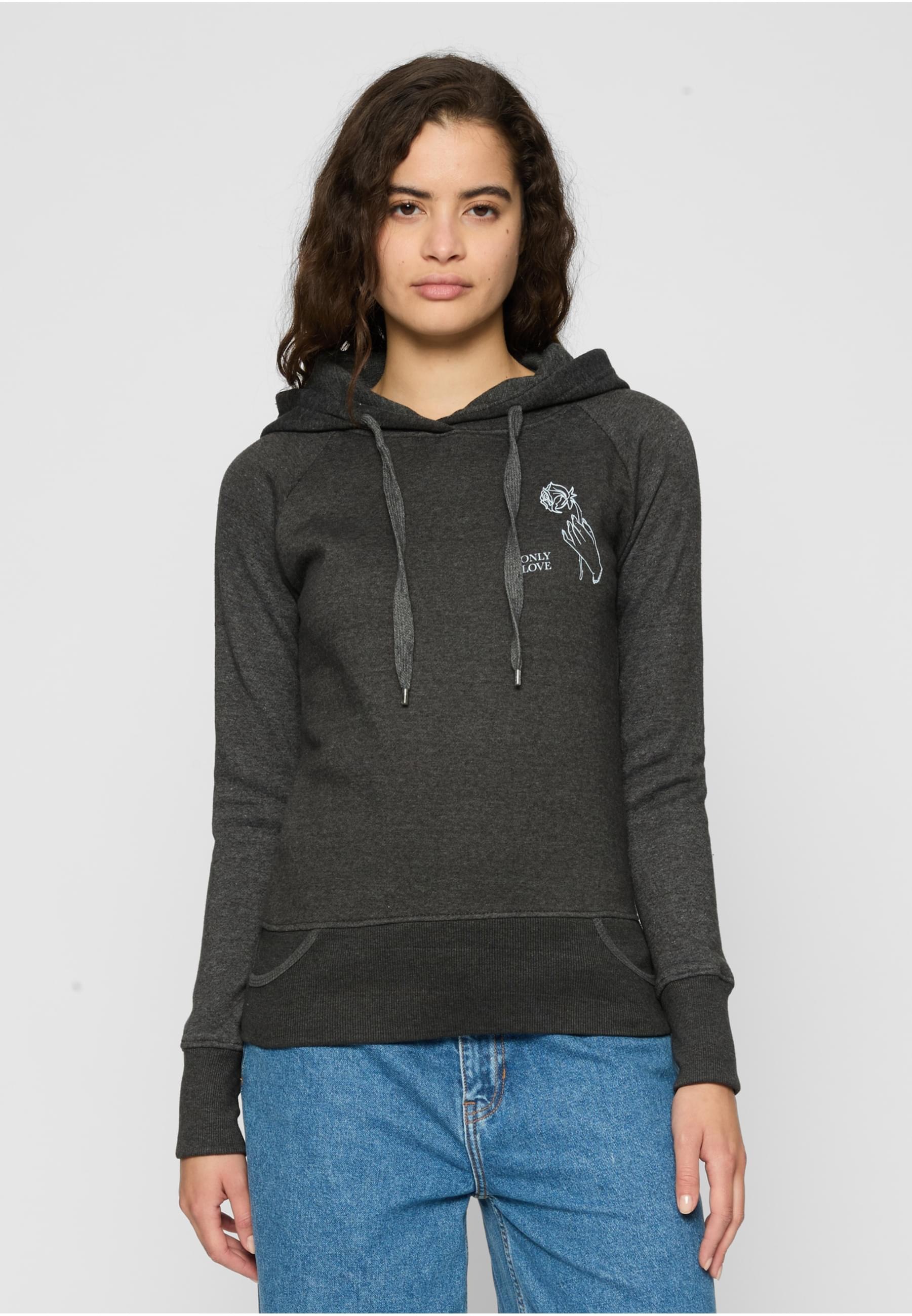 MisterTee Kapuzenpullover »MisterTee Herren Ladies Only Love Hoody«, (1 tlg.)