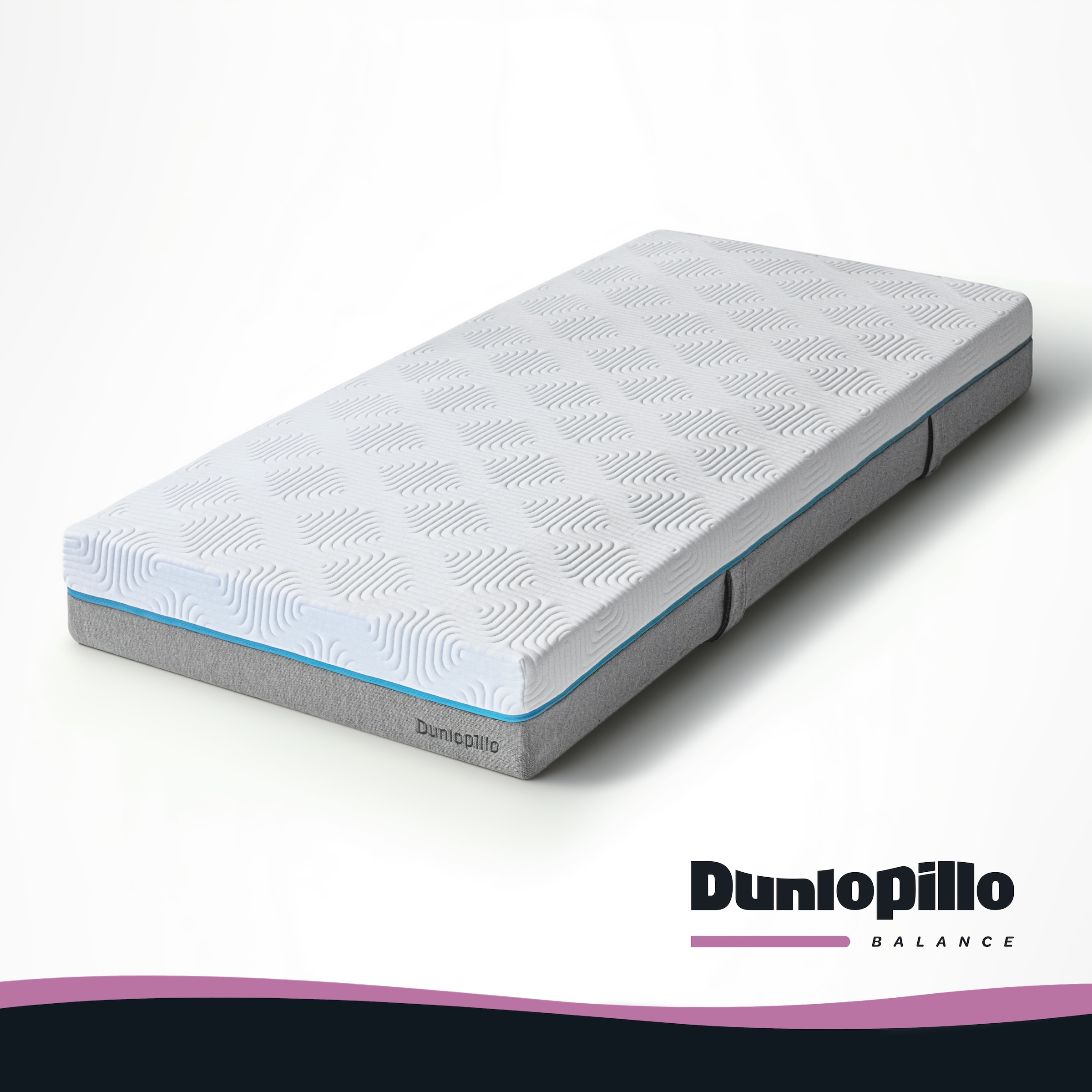 Dunlopillo Taschenfederkernmatratze "Dunlopillo Balance T, Matratze 90x200, 140x200 & mehr, Made in Germany" 23 cm hoch 1.000 Federn 1 Stk. tlg. präzise Körperanpassung & ausgezeichnete Punktelastizität