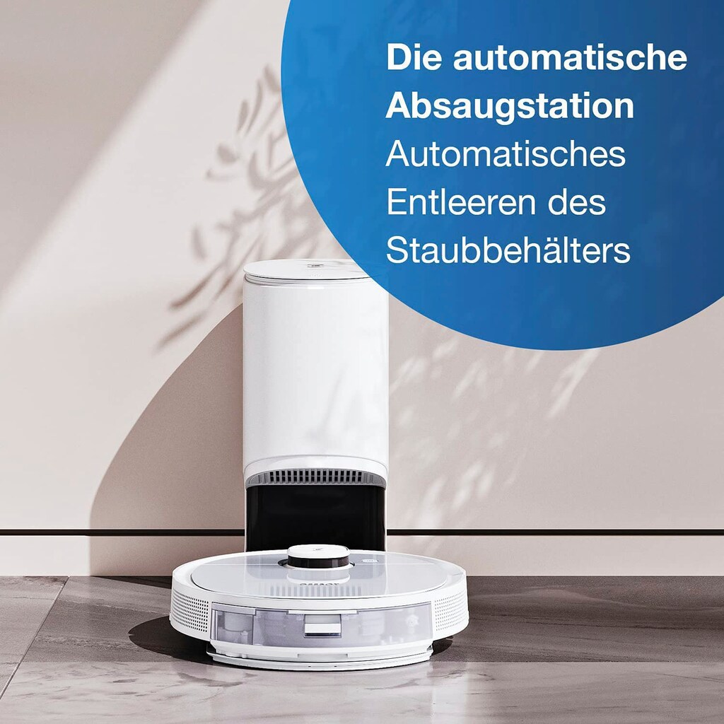 ECOVACS Nass-Trocken-Saugroboter »DEEBOT T9+,«