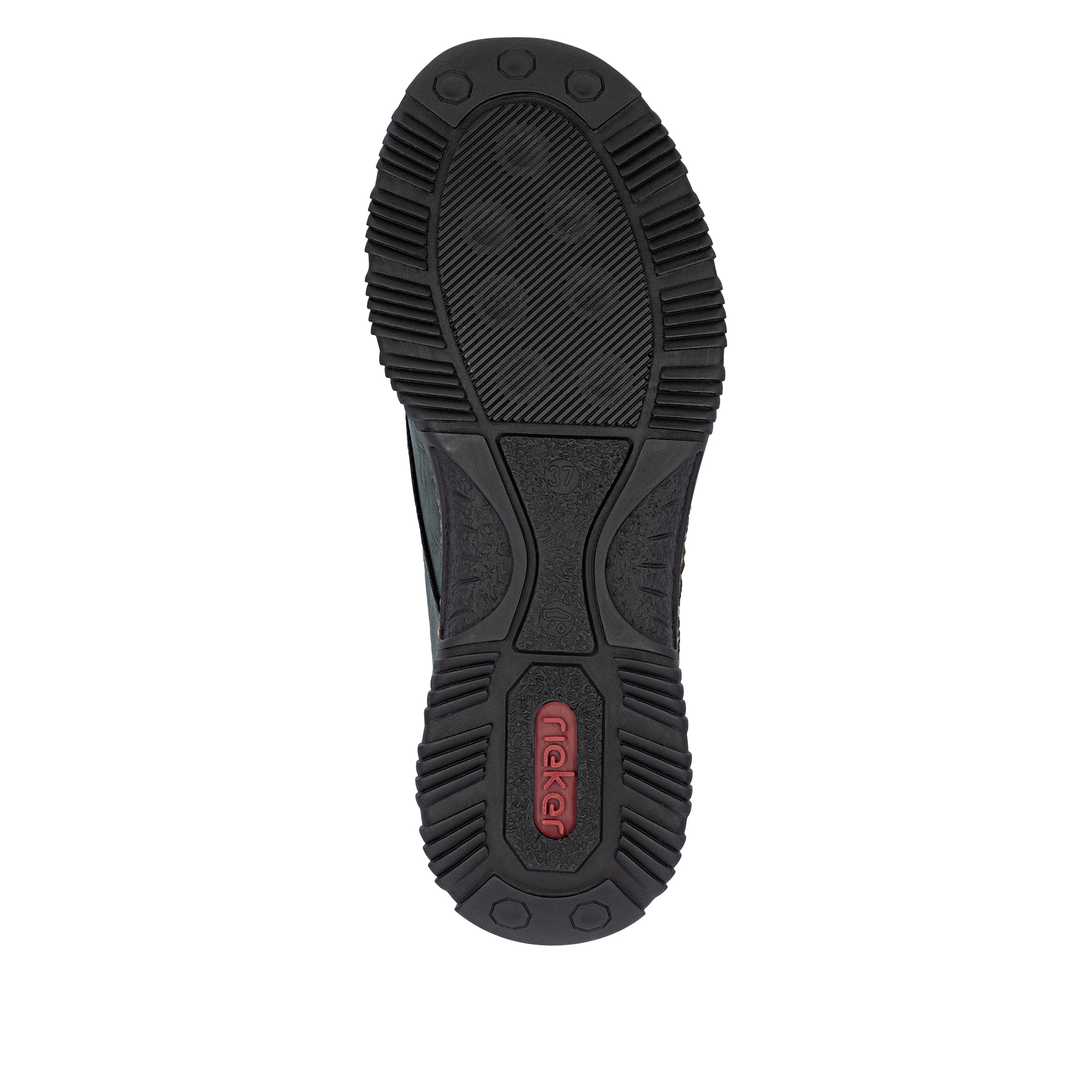 Rieker Slip-On Sneaker, Slipper, Schlupfschuh, Freizeitschuh, Halbschuh mit Anziehlasche