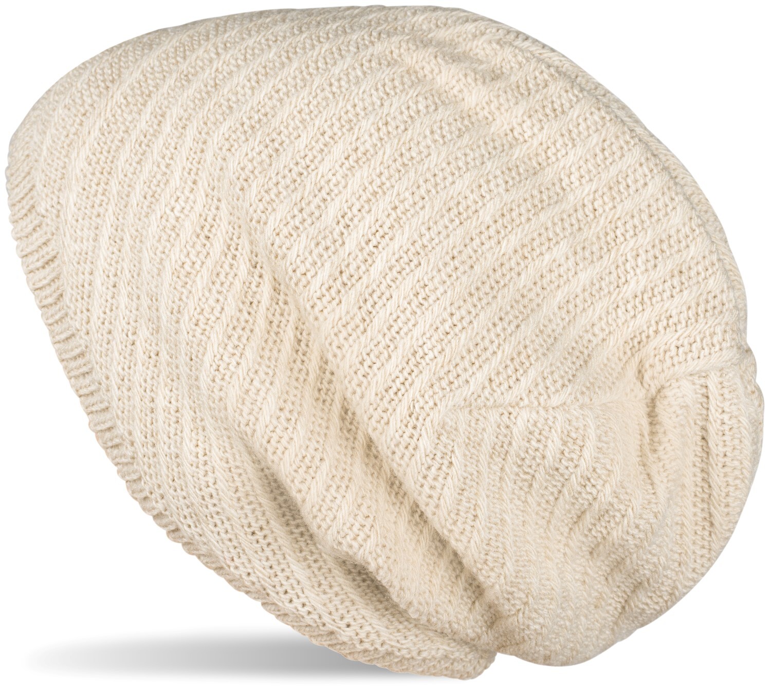 styleBREAKER Strickmütze "Strick Beanie Mütze mit Thermo-Fleece" 1 Stk.