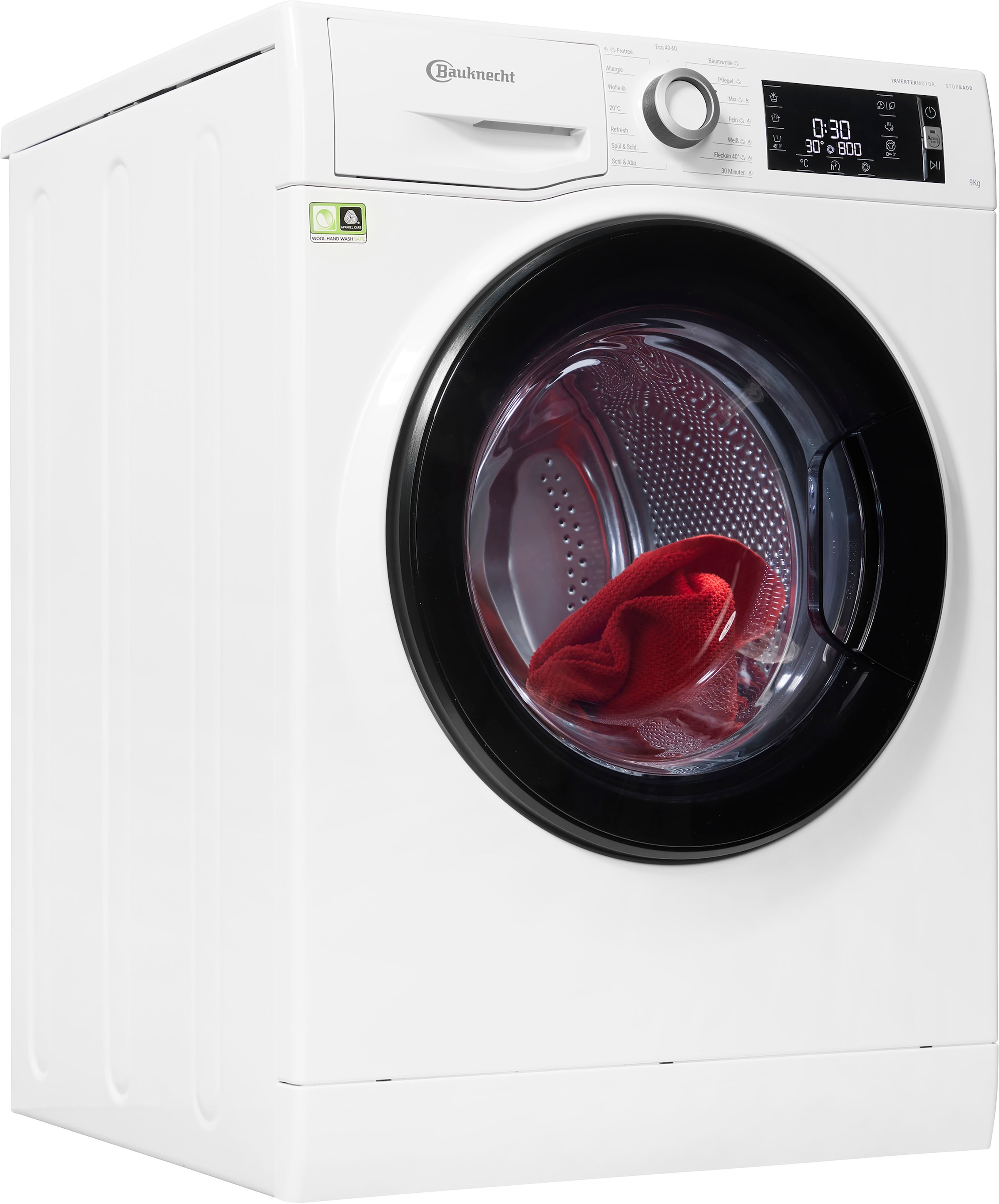 BAUKNECHT Waschmaschine "WM Elite 9A" 9 kg 1400 U/min günstig online kaufen