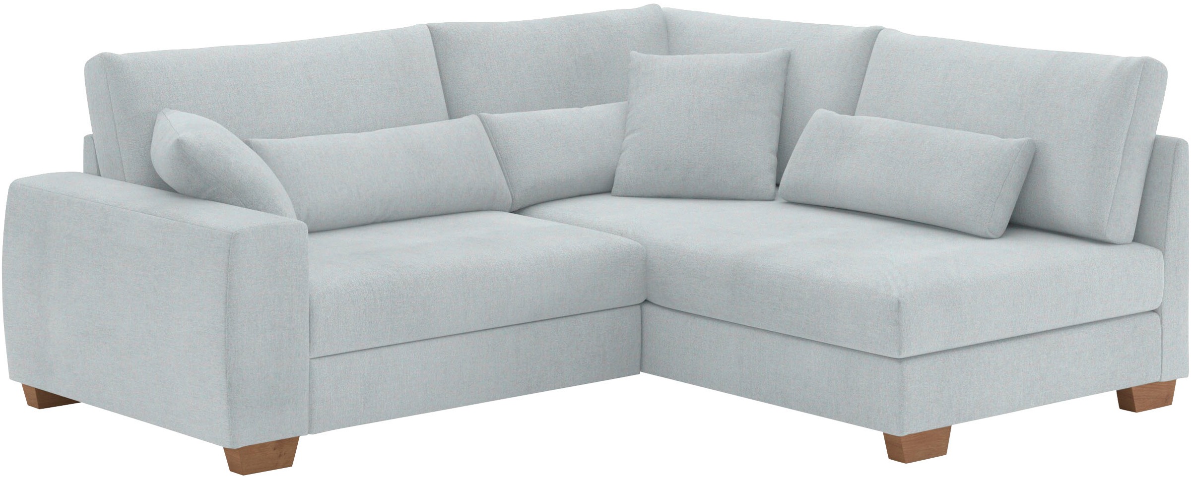 Mr. Couch Ecksofa "Helena L-Form, bis 140 kg belastbar", mit Taschenfederke günstig online kaufen