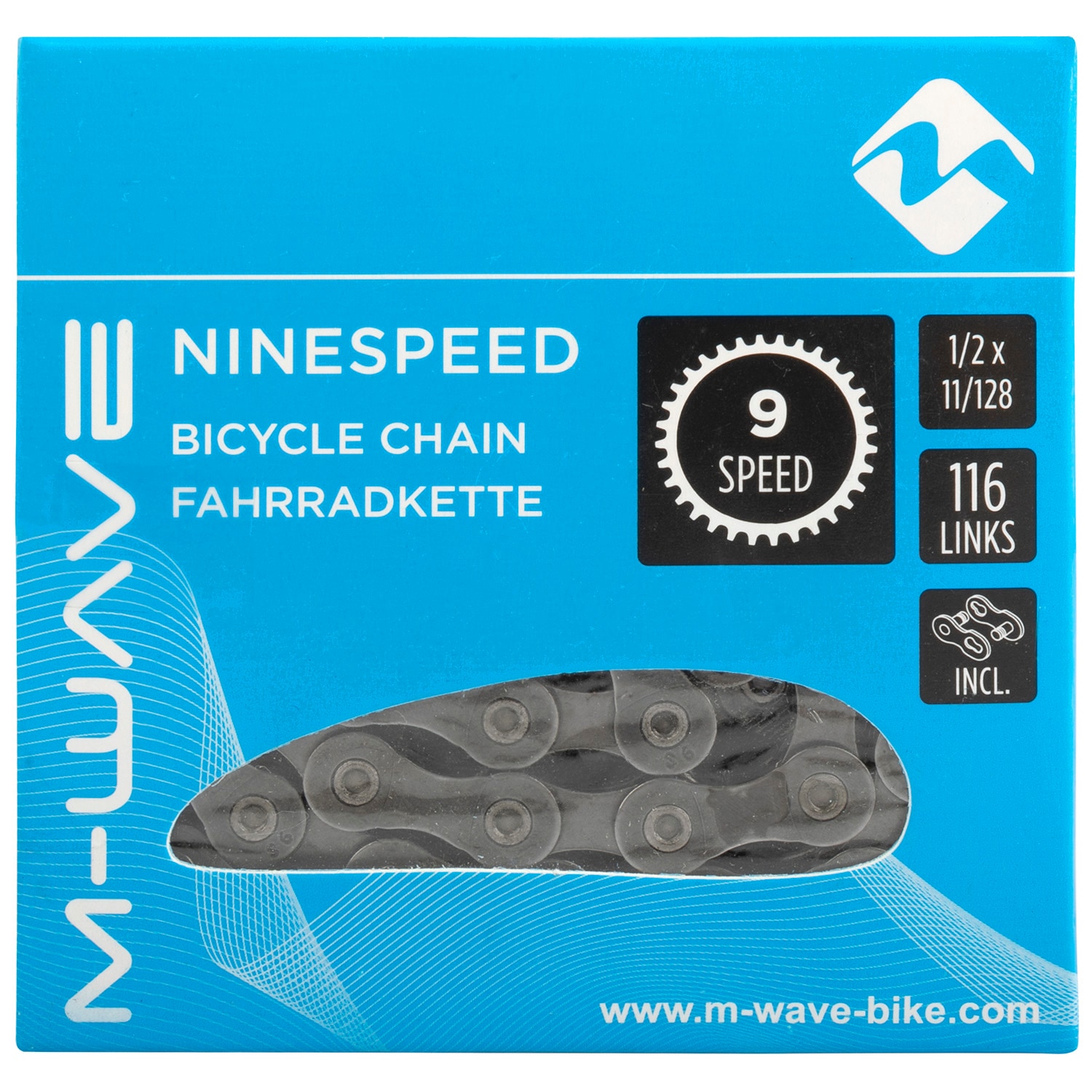 M-Wave Fahrradkette »M-WAVE Ninespeed«