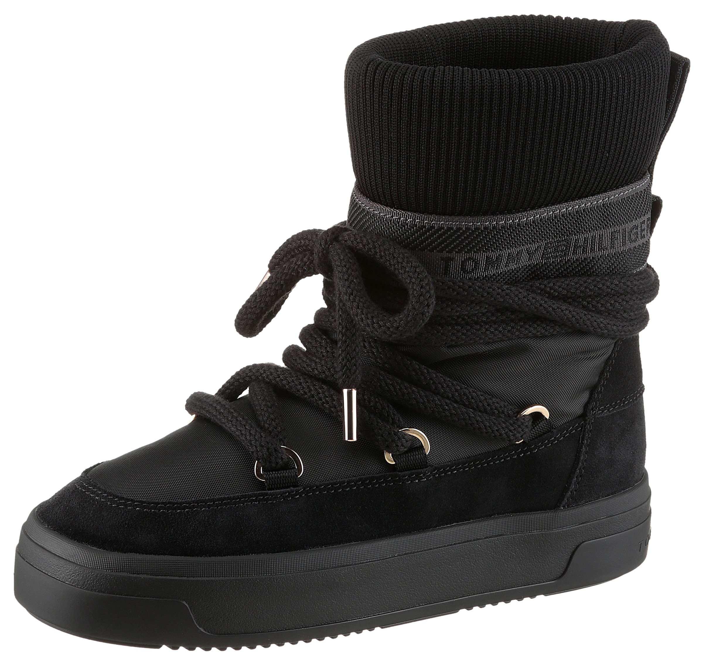 Tommy Hilfiger Schnürboots "TOMMYTECH LOGOTAPE SNOWBOOT WARM", Plateau, Sch günstig online kaufen