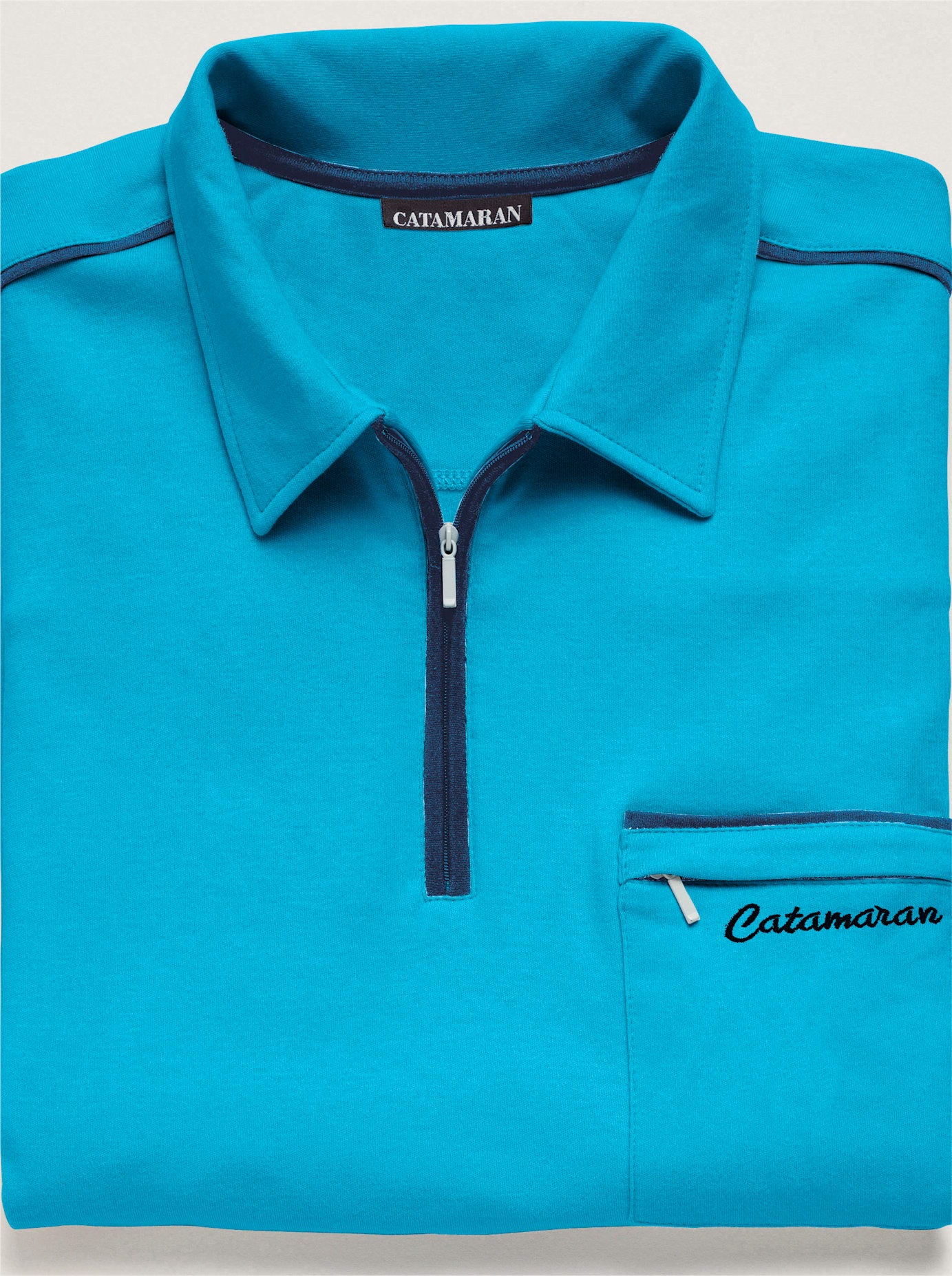 Catamaran Poloshirt "Kurzarm-Poloshirt" 1 Stk. tlg. günstig online kaufen
