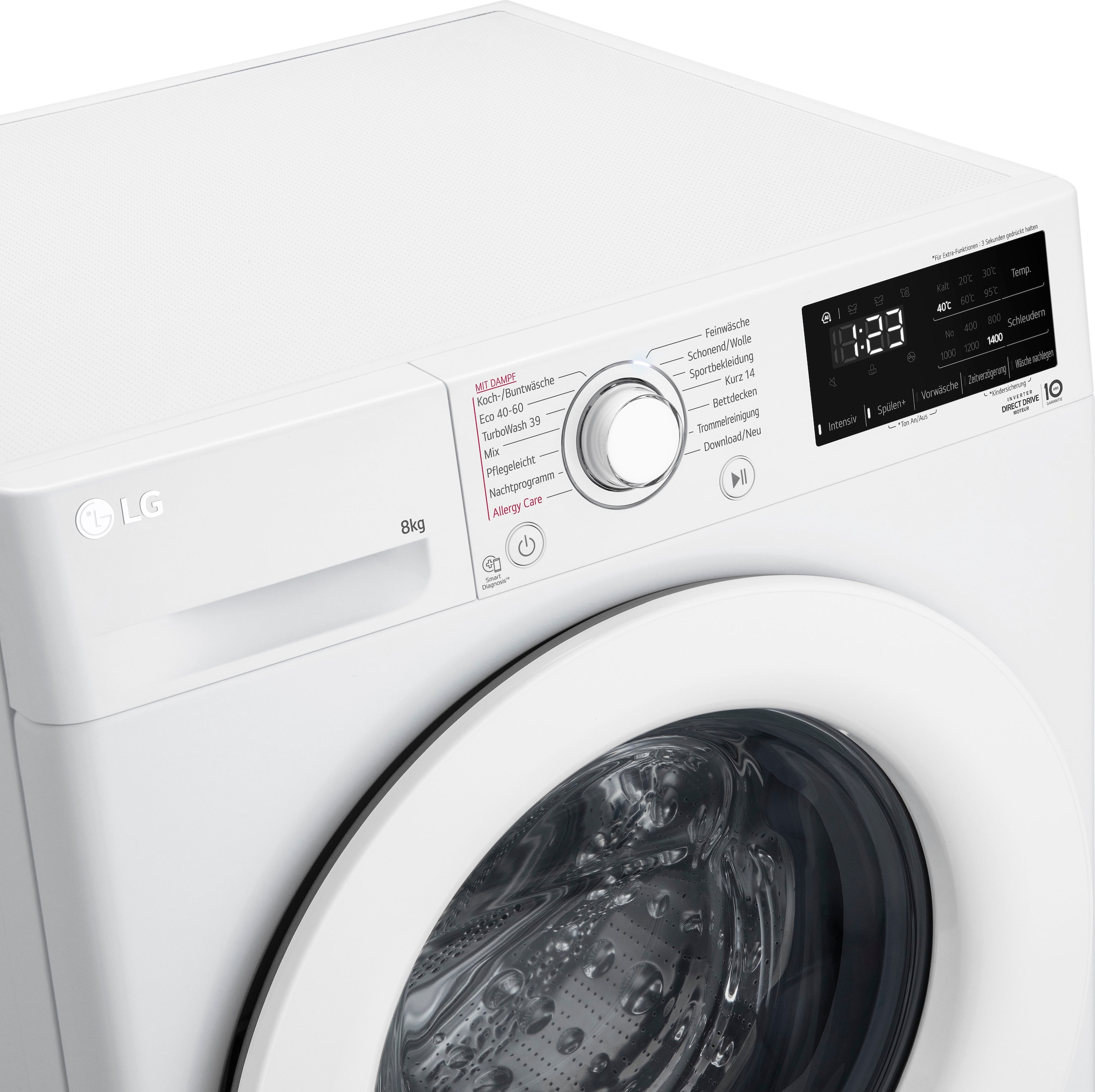 LG Waschmaschine 3 »F4WV3183«, 8 kg, 1400 U/min
