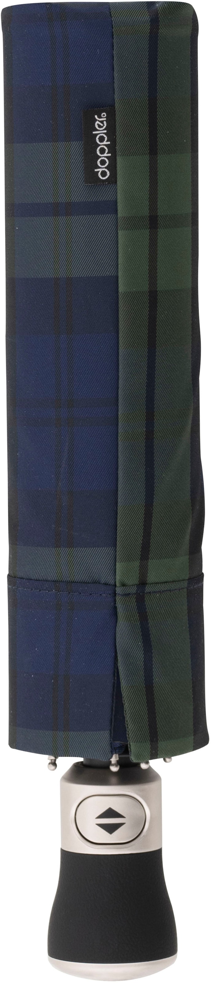 karo doppler Europe grün/blau«, BAUR Taschenregenschirm Made online | MANUFAKTUR »Classic, in bestellen