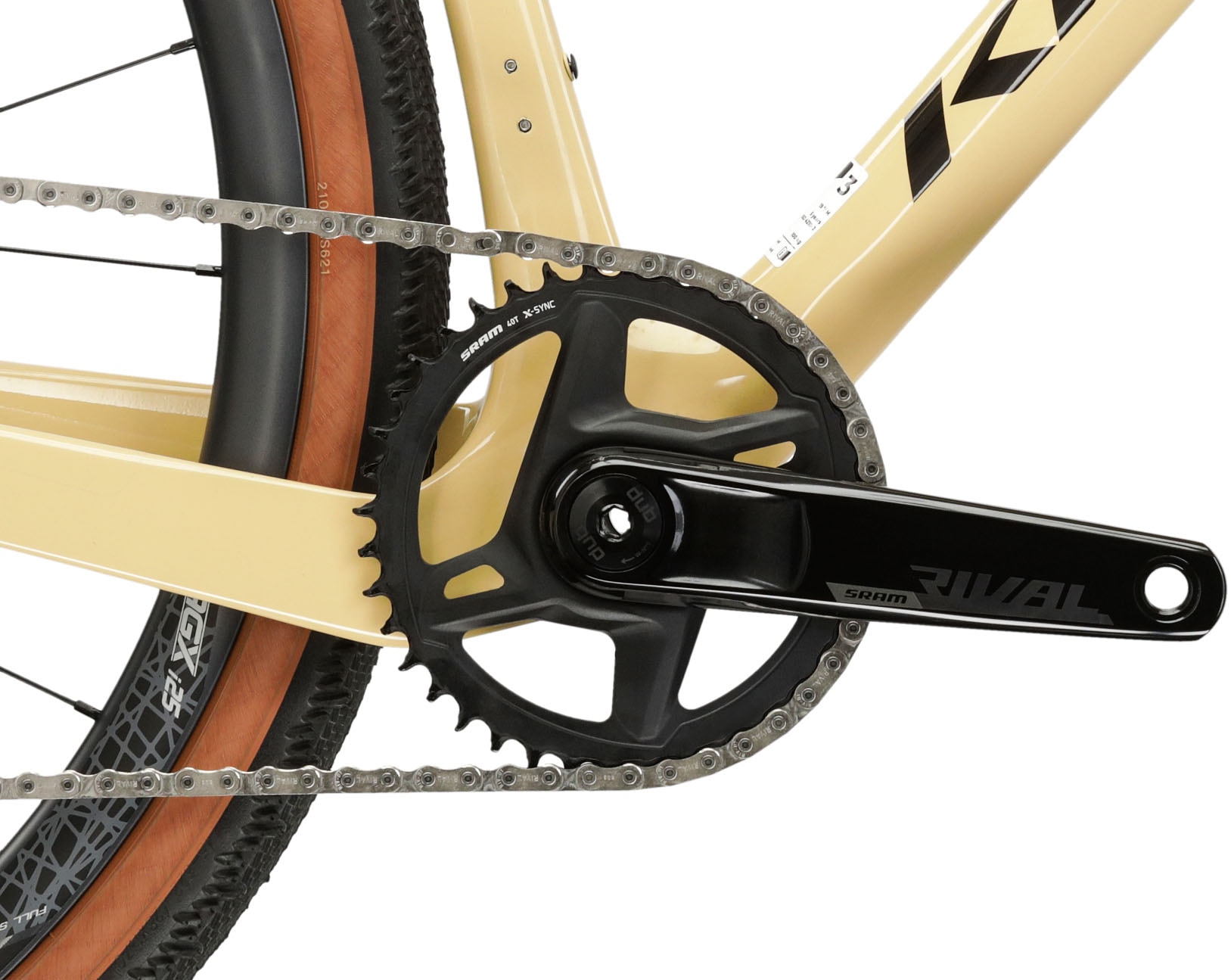 Kross Gravelbike »KROSS Gravelbike Esker RS 3.0 28" braun«, 12 Gang, SRAM, RIVAL XPLR AXS Schaltwerk, Kettenschaltung