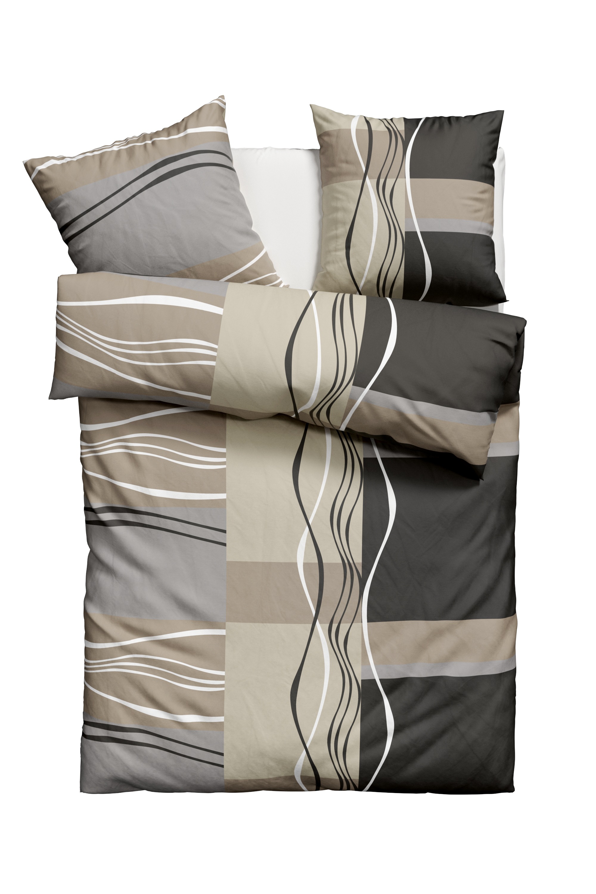 OTTO home Bettwäsche "Kelian" 2 Stk. in verschiedenen Qualitäten, gemustert günstig online kaufen