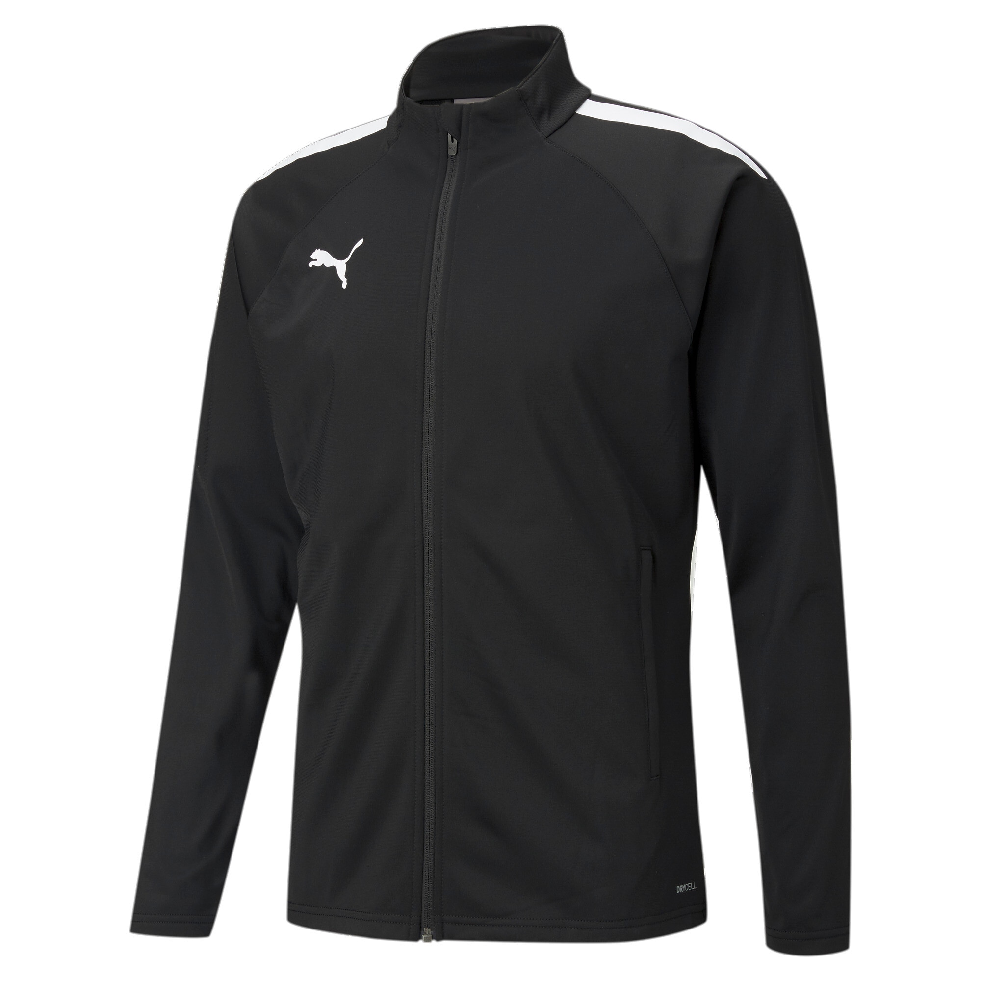 PUMA Trainingsjacke "TEAMLIGA TRAINING JACKET" ohne Kapuze sportlicher Steh günstig online kaufen