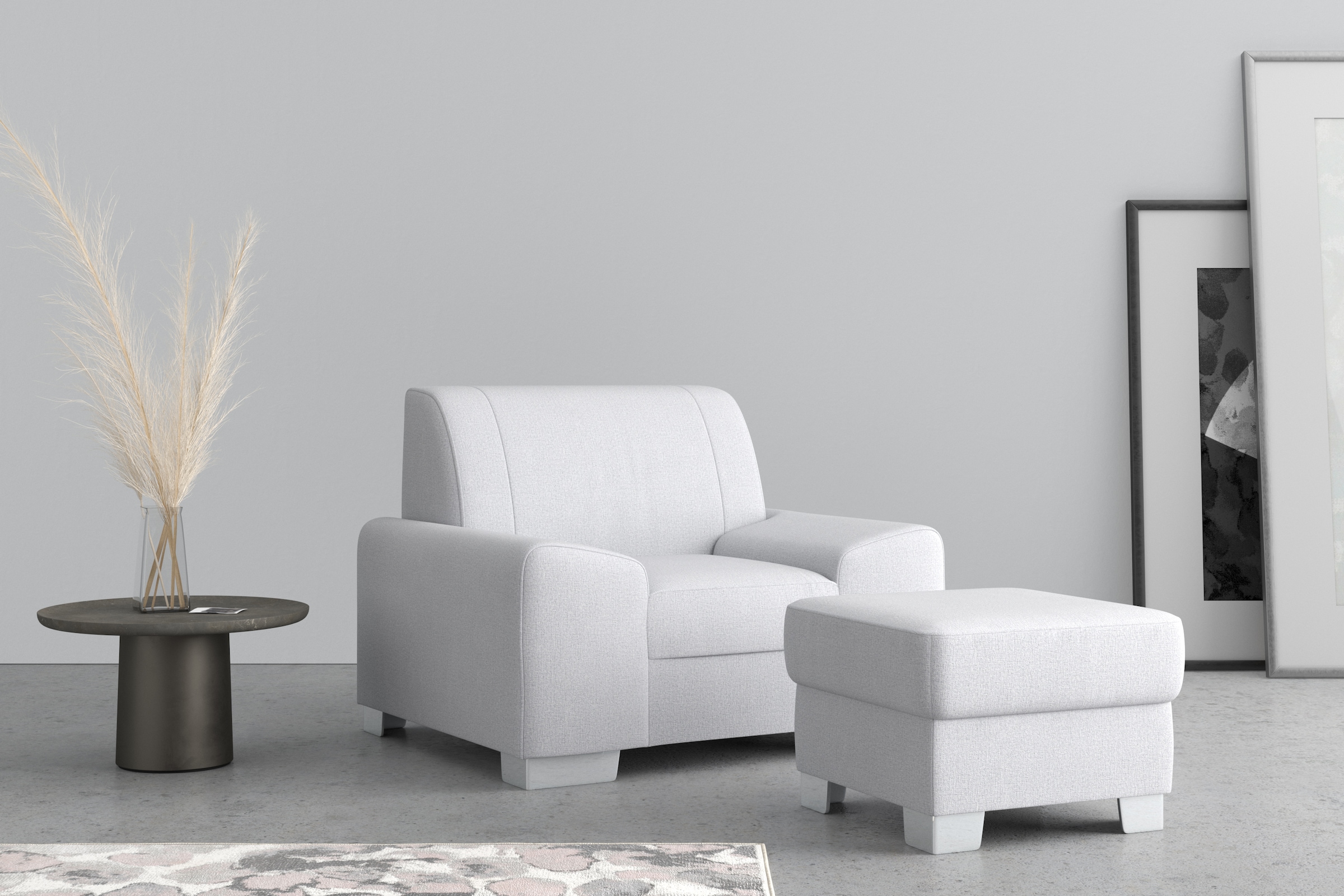 DOMO collection Sessel »Anzio«, wahlweise mit Federkern