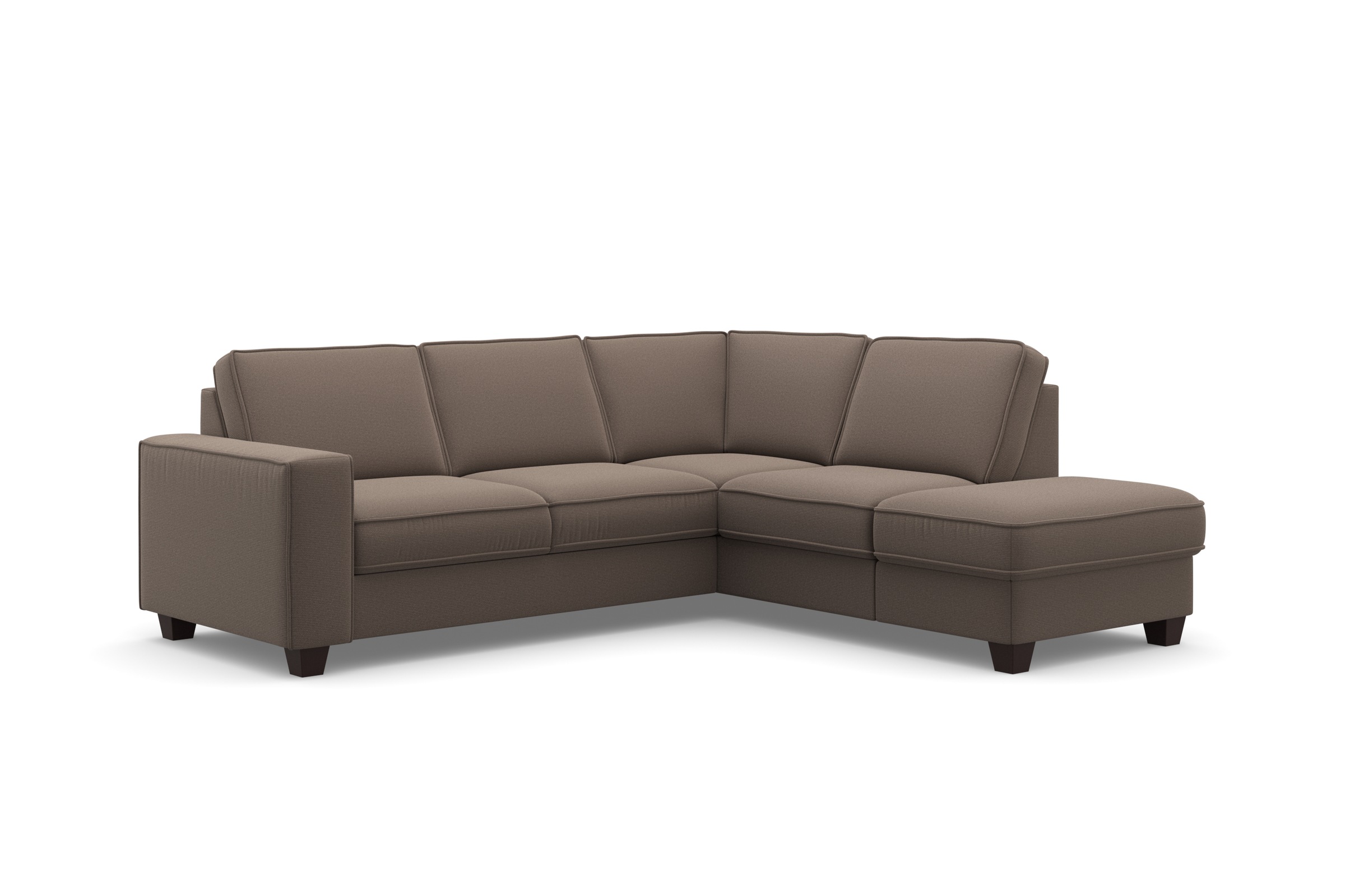 Thumbnail - Home affaire Ecksofa "County L-Form" wahlweise Ottomane links oder rechts, mit Federkern-Polsterung