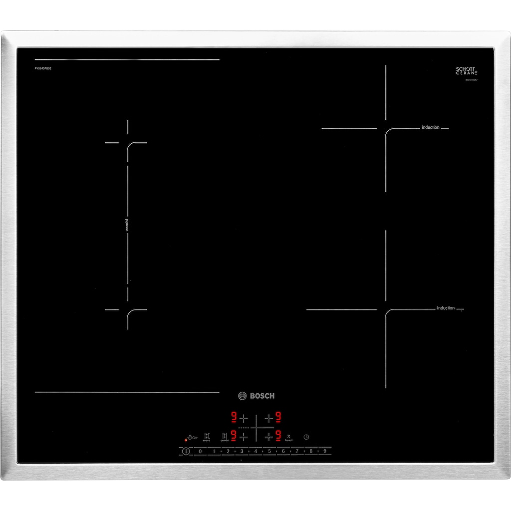 BOSCH Induktions-Kochfeld von SCHOTT CERAN® »PVS645FB5E«, PVS645FB5E